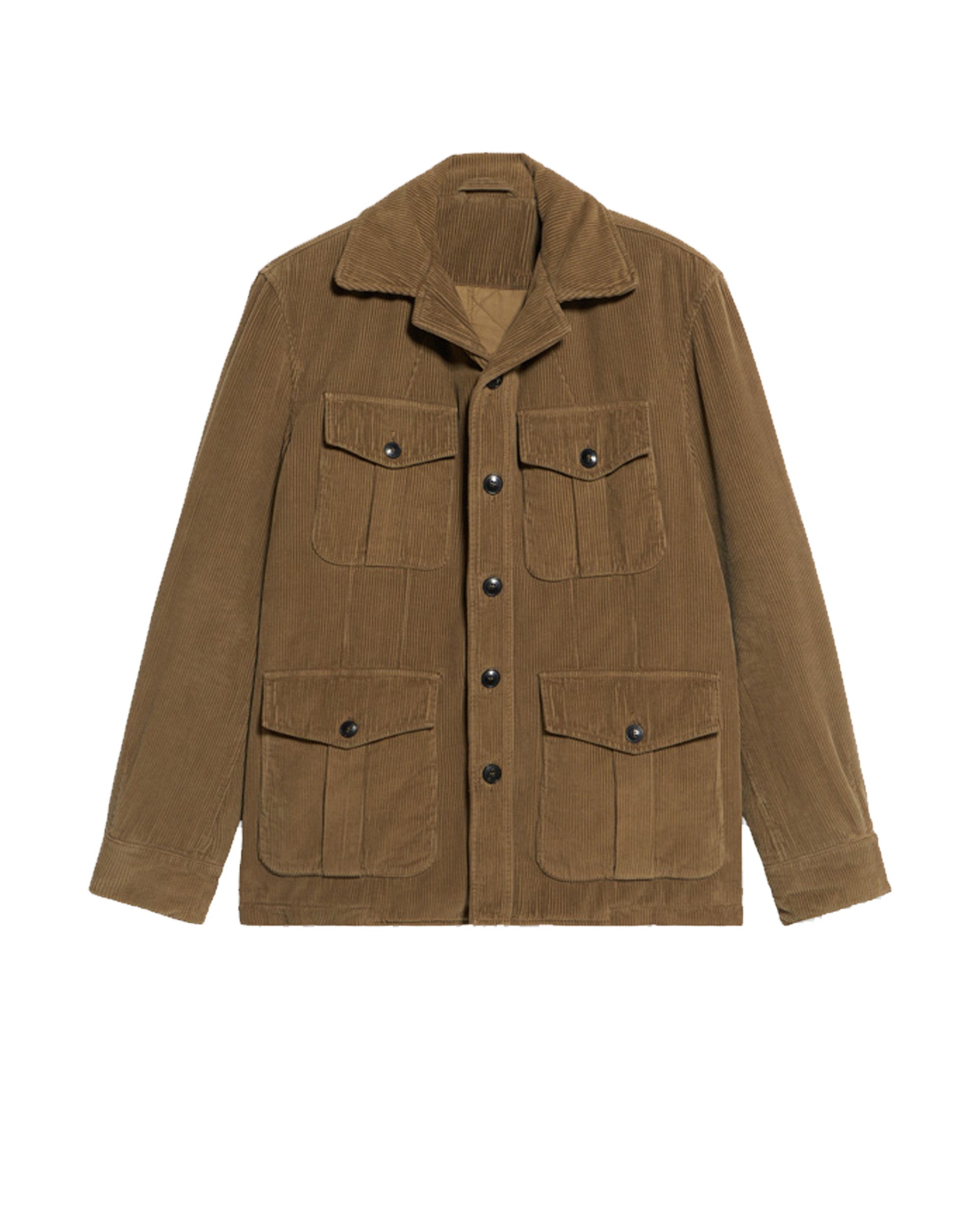 Clint1 Giacca Sahariana In Velluto a Coste