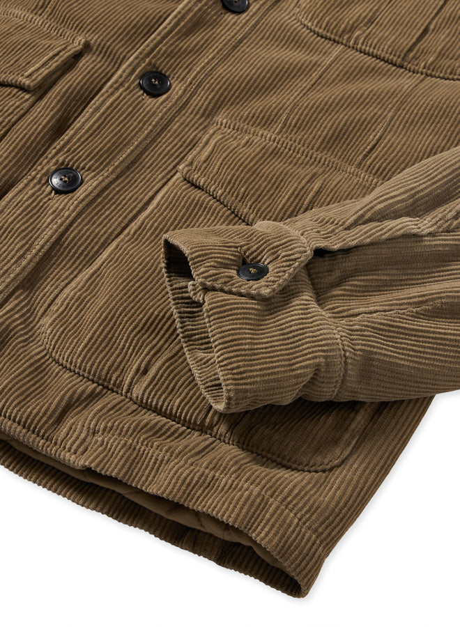 Clint1 Giacca Sahariana In Velluto a Coste