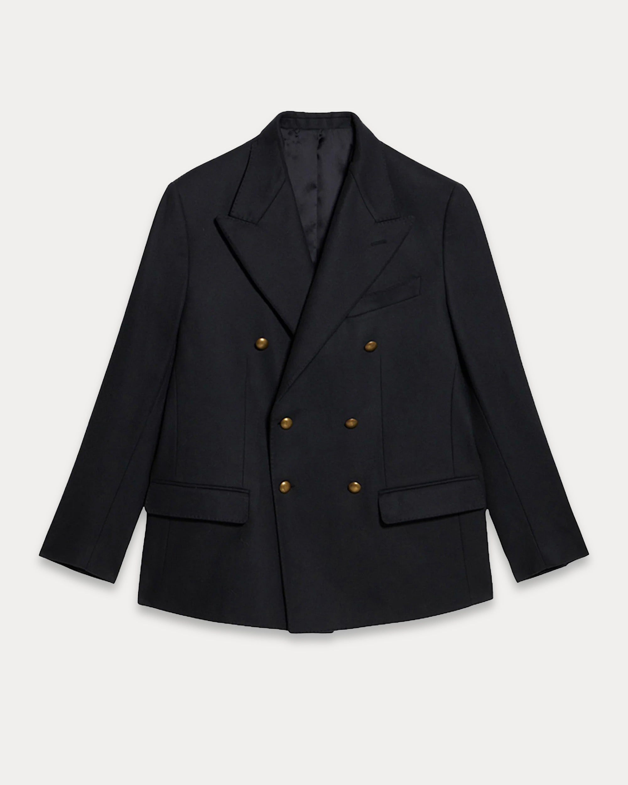 Concord Double-Breasted Wool Jacket
