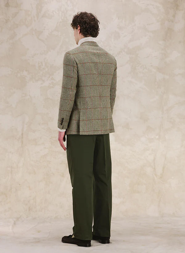 Corrado Double-Breasted Shetland Jacket
