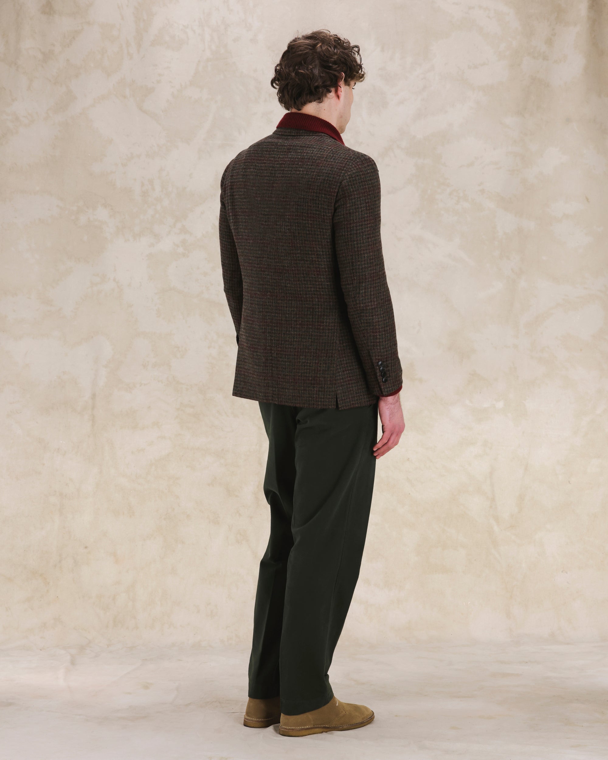 Corrado Giacca Doppiopetto Shetland