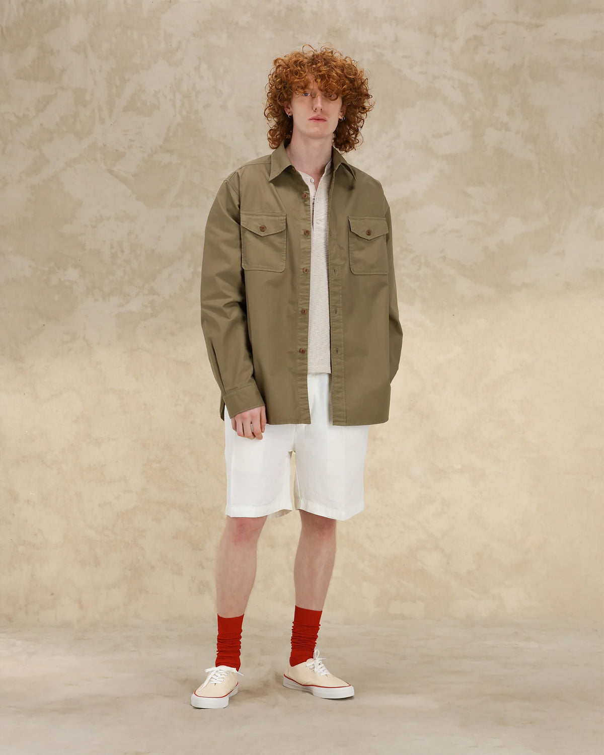 CPO Overshirt In Twill di Cotone