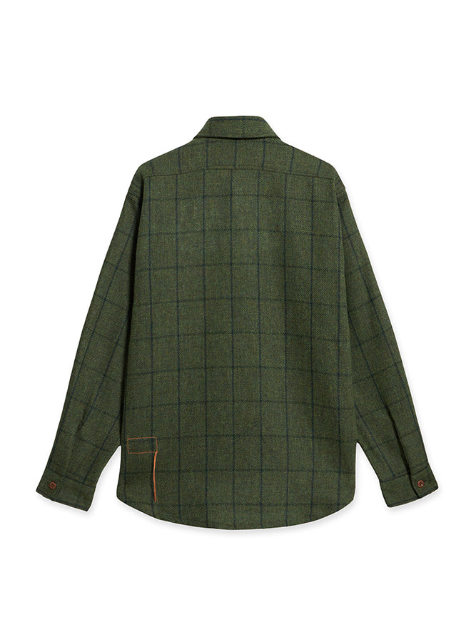 CPO Overshirt In Lana a Quadri