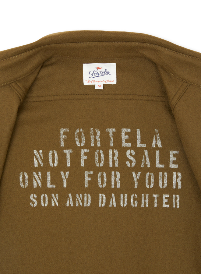 CPO Overshirt In Flanella di Lana