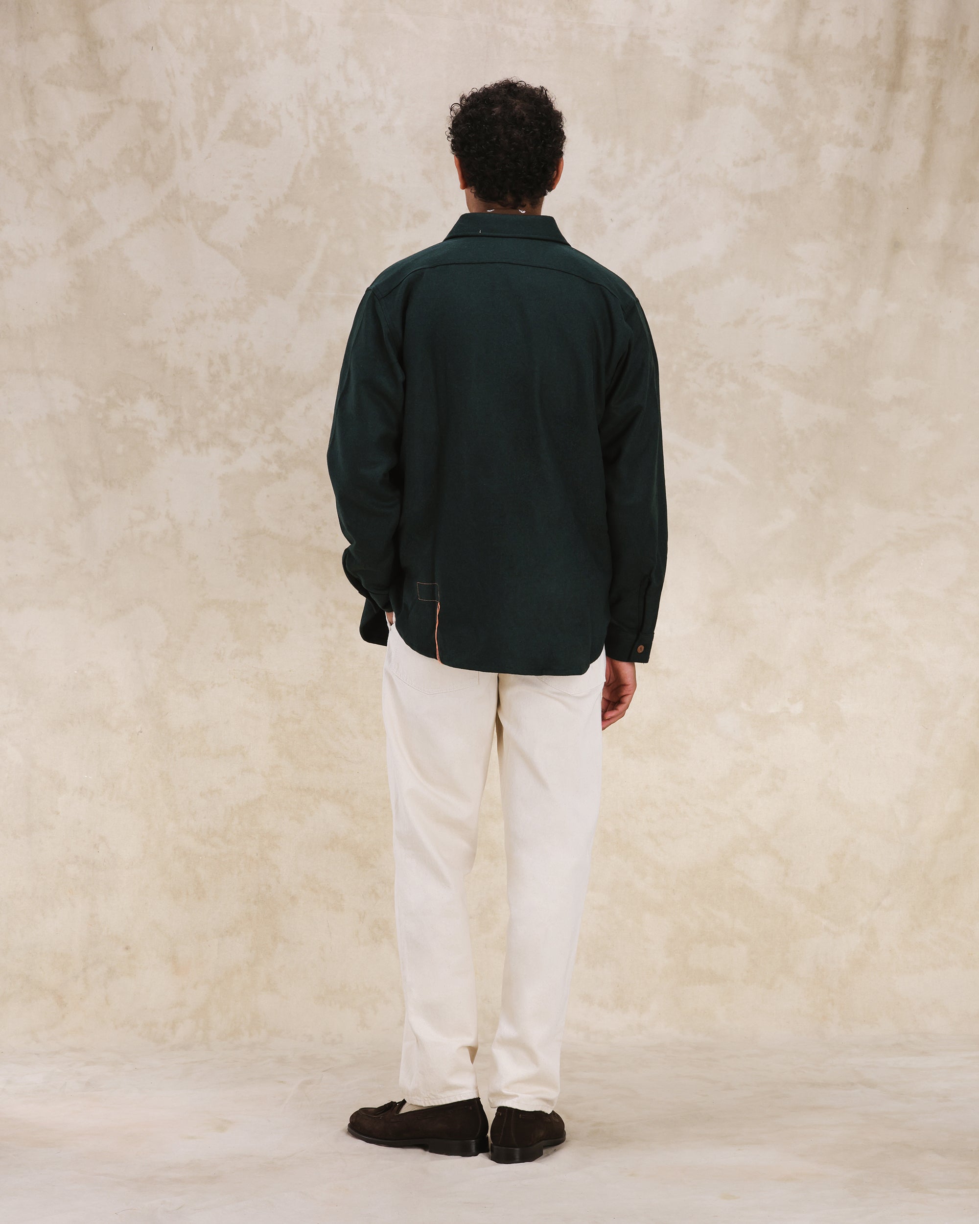 CPO Overshirt In Flanella di Lana