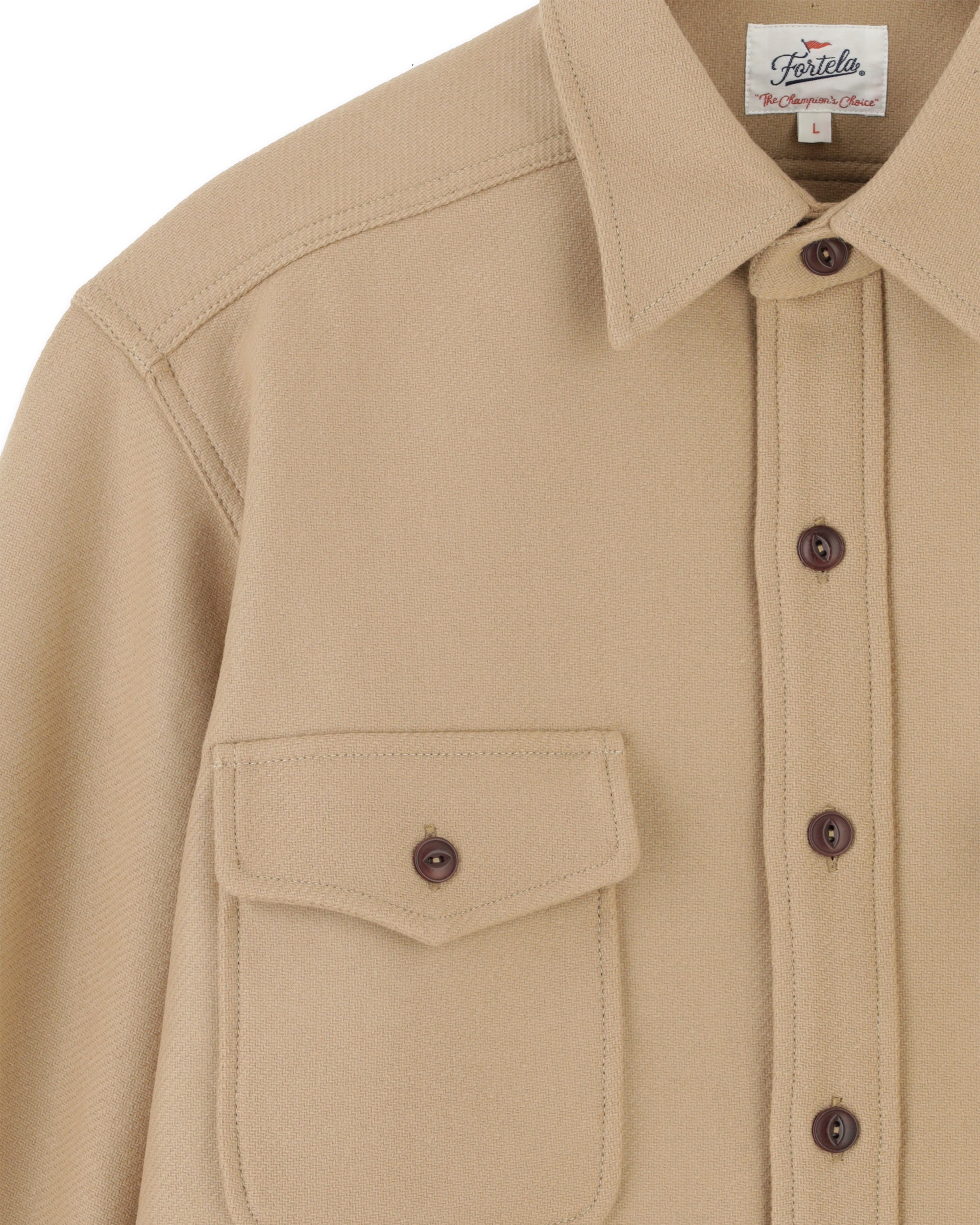 Cpo Overshirt Misto Wool