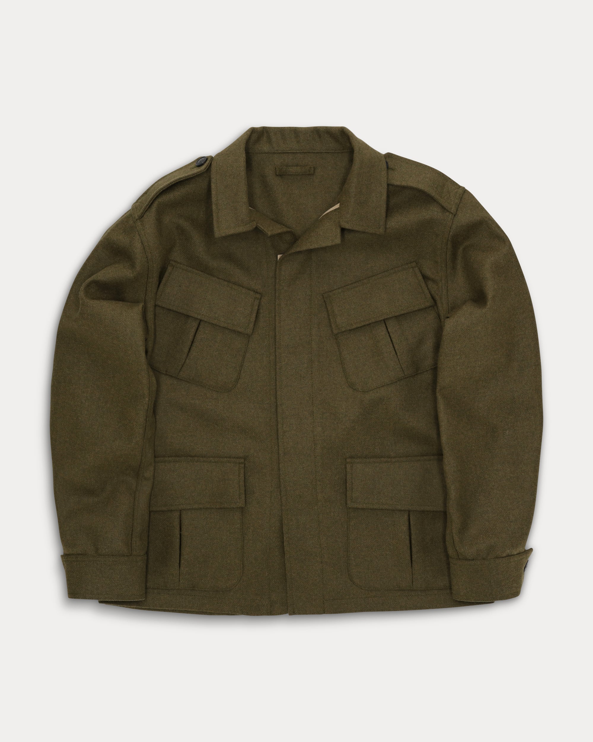 Creek Jungle Jacket in Melton Wool