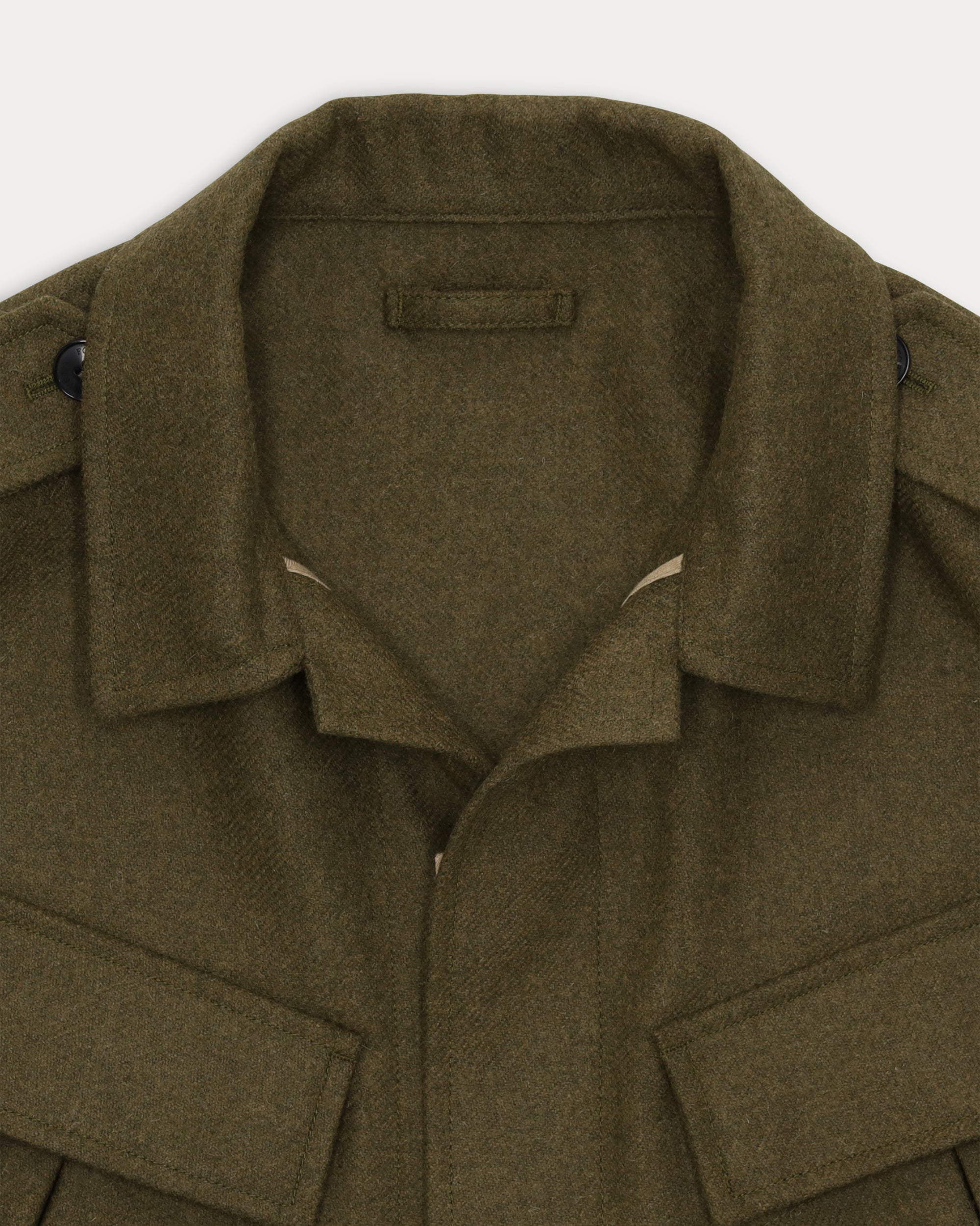 Creek Jungle Jacket in Melton Wool