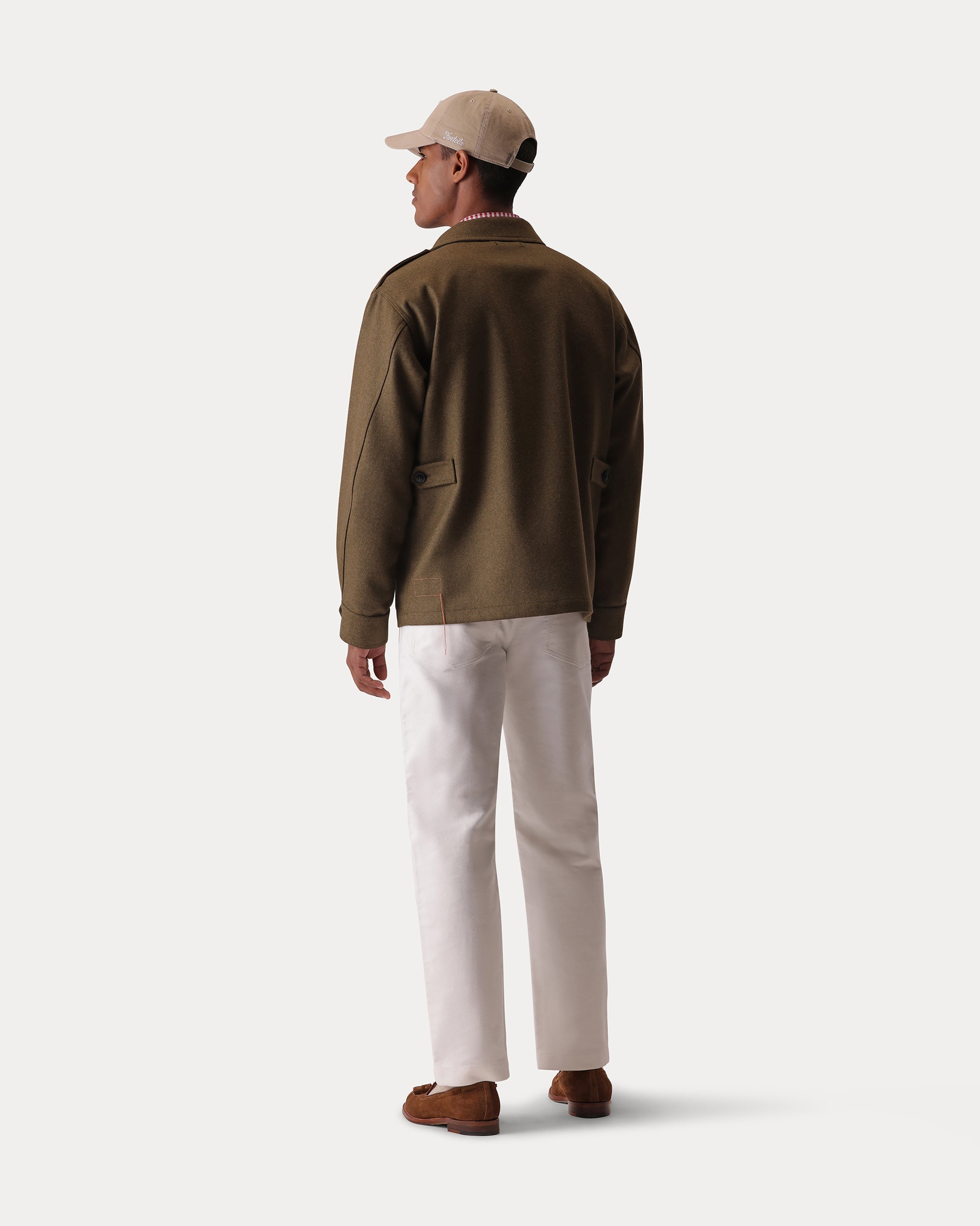 Creek Jungle Jacket in Melton Wool