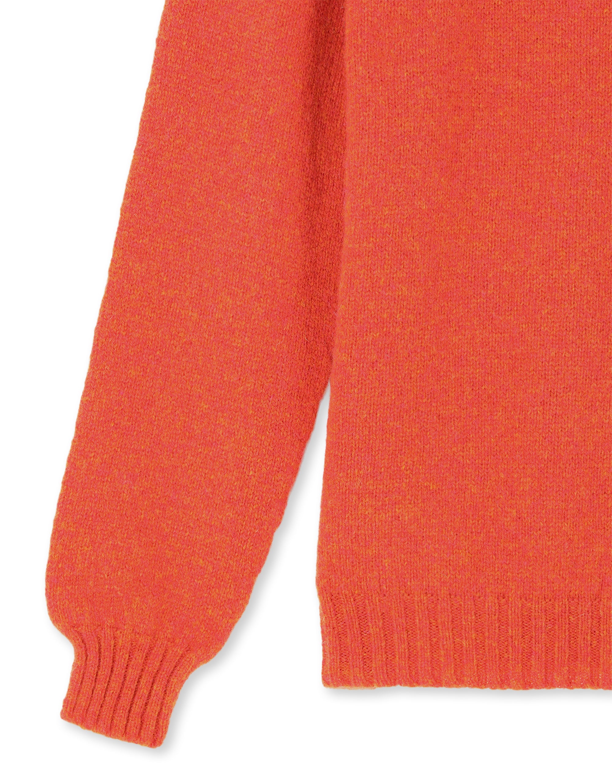 Shetlandcrewneck Sweater Crewneck Wool