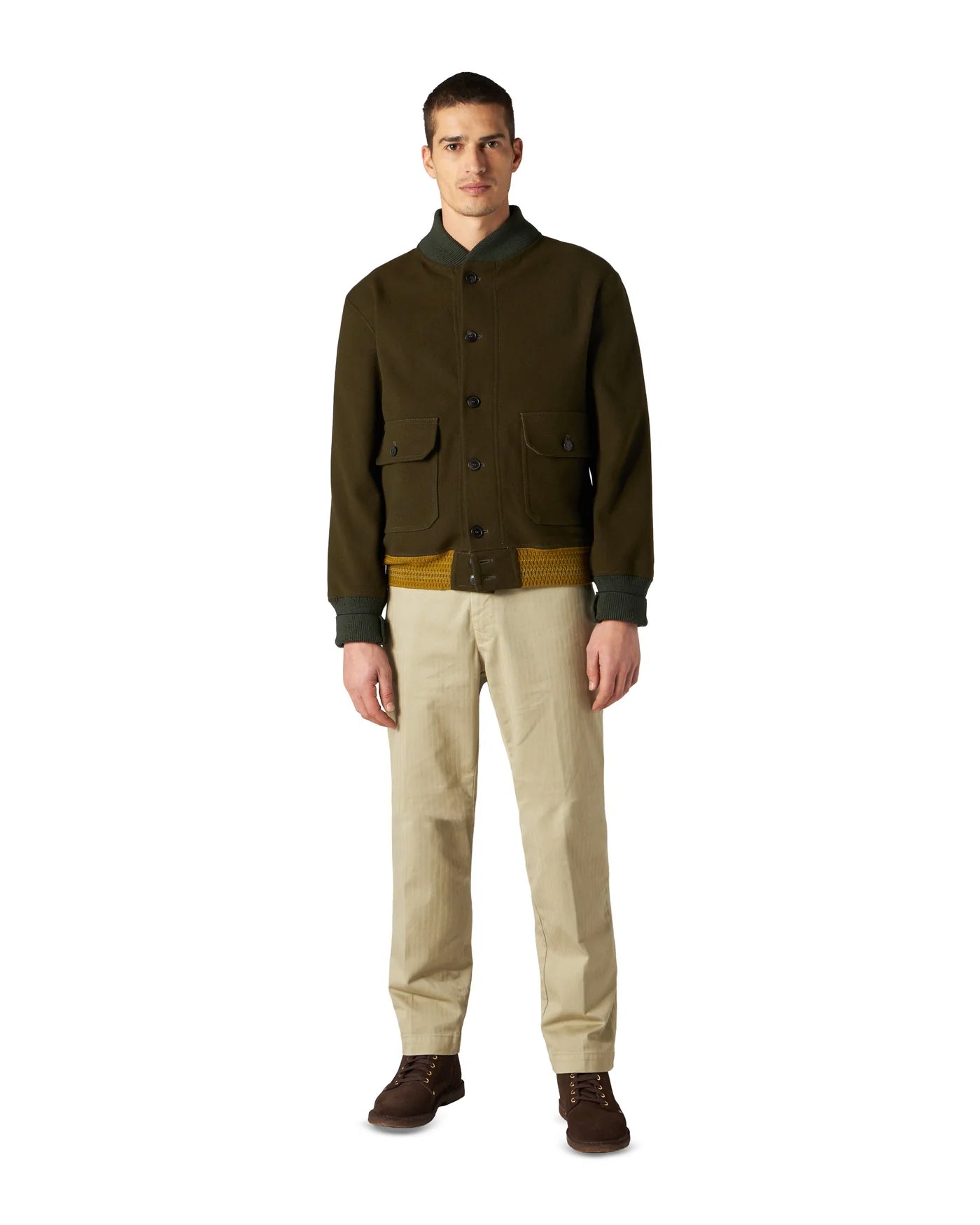 Cruiser Wool Twill Bomber