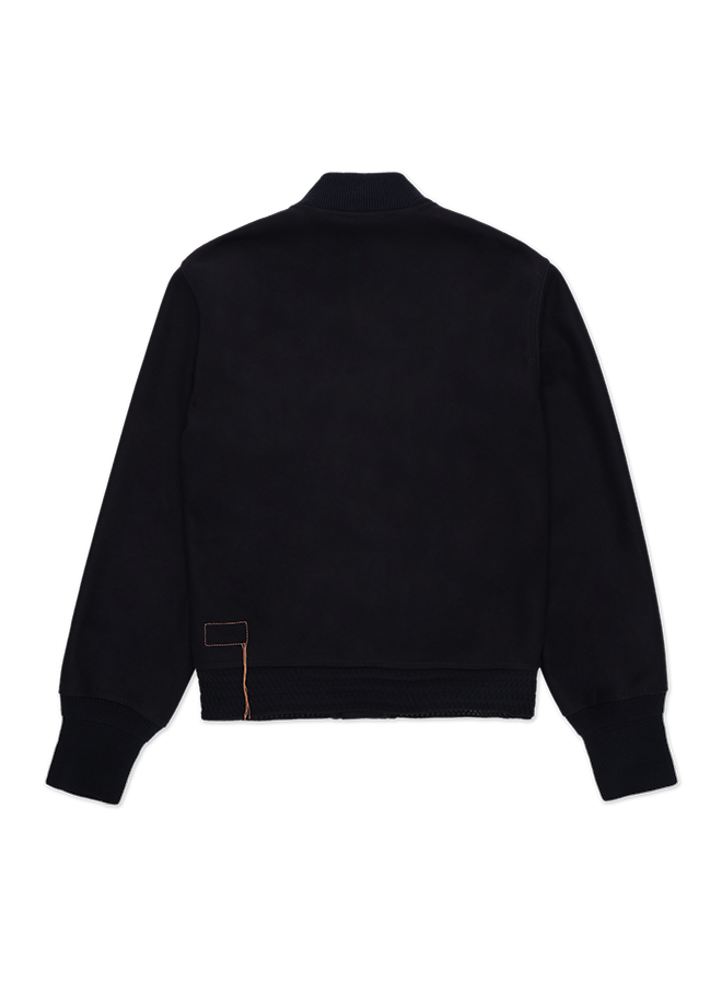 Cruiser Wool Twill Bomber Jacket
