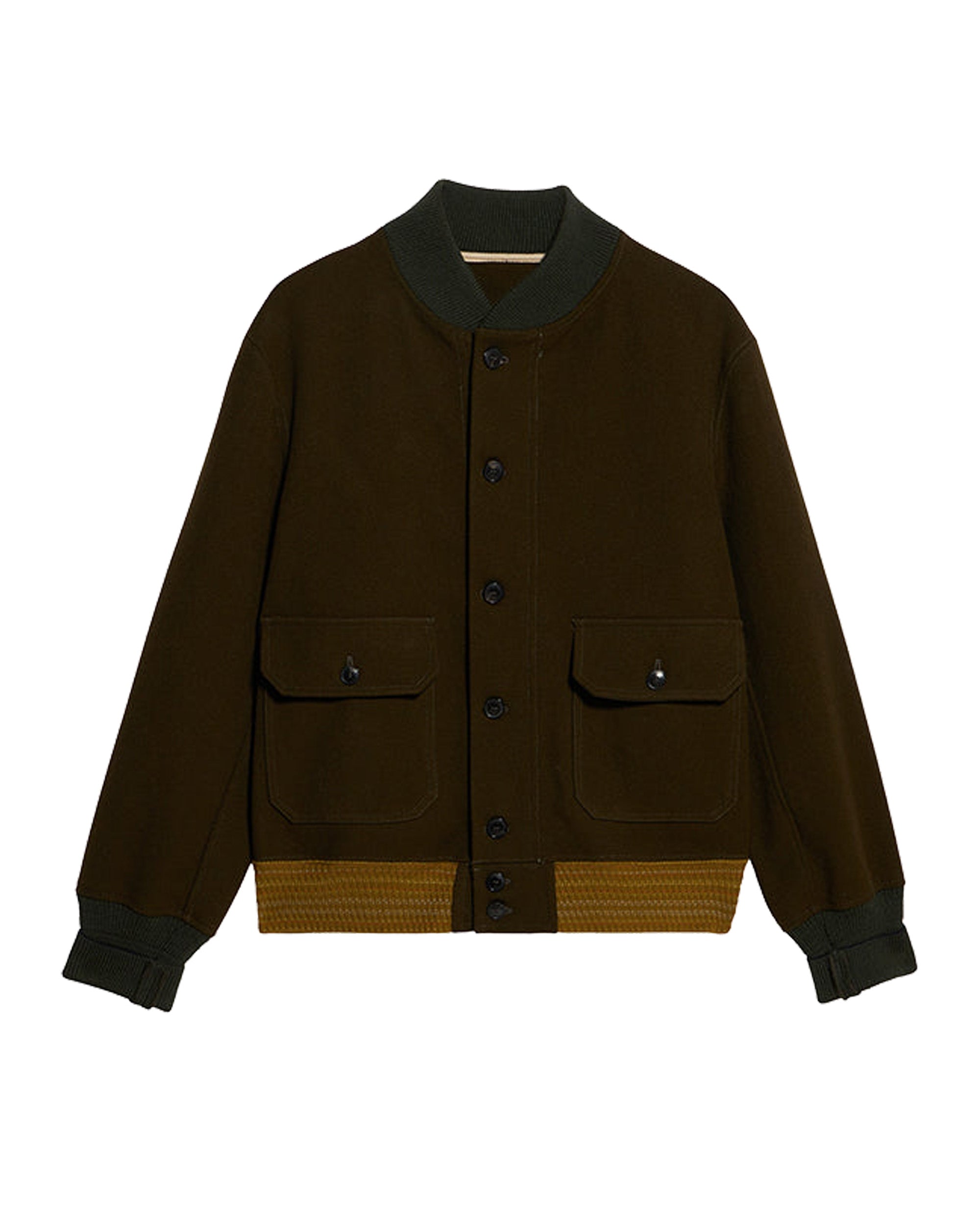 Cruiser Wool Twill Bomber Jacket
