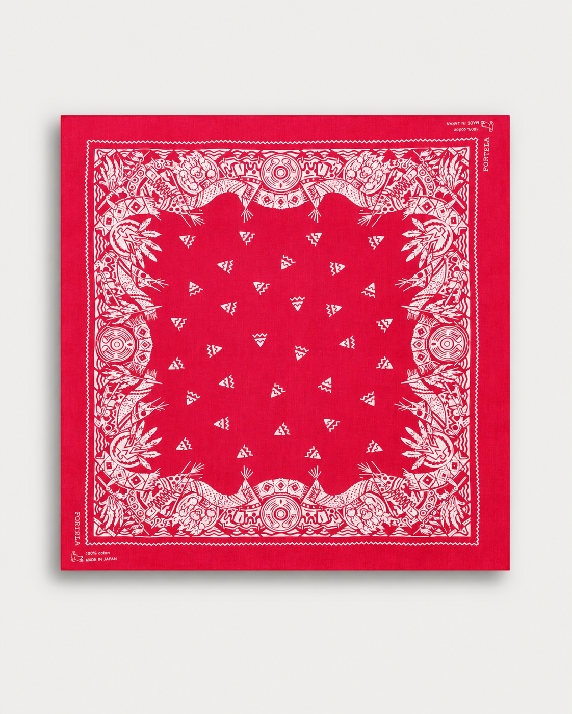 Bandana in Cotone con Stampa "Apach"