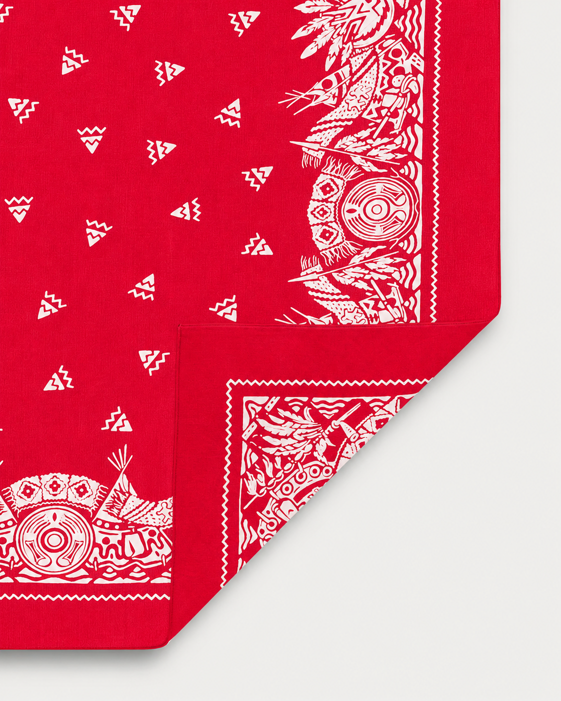 Bandana in Cotone con Stampa "Apach"
