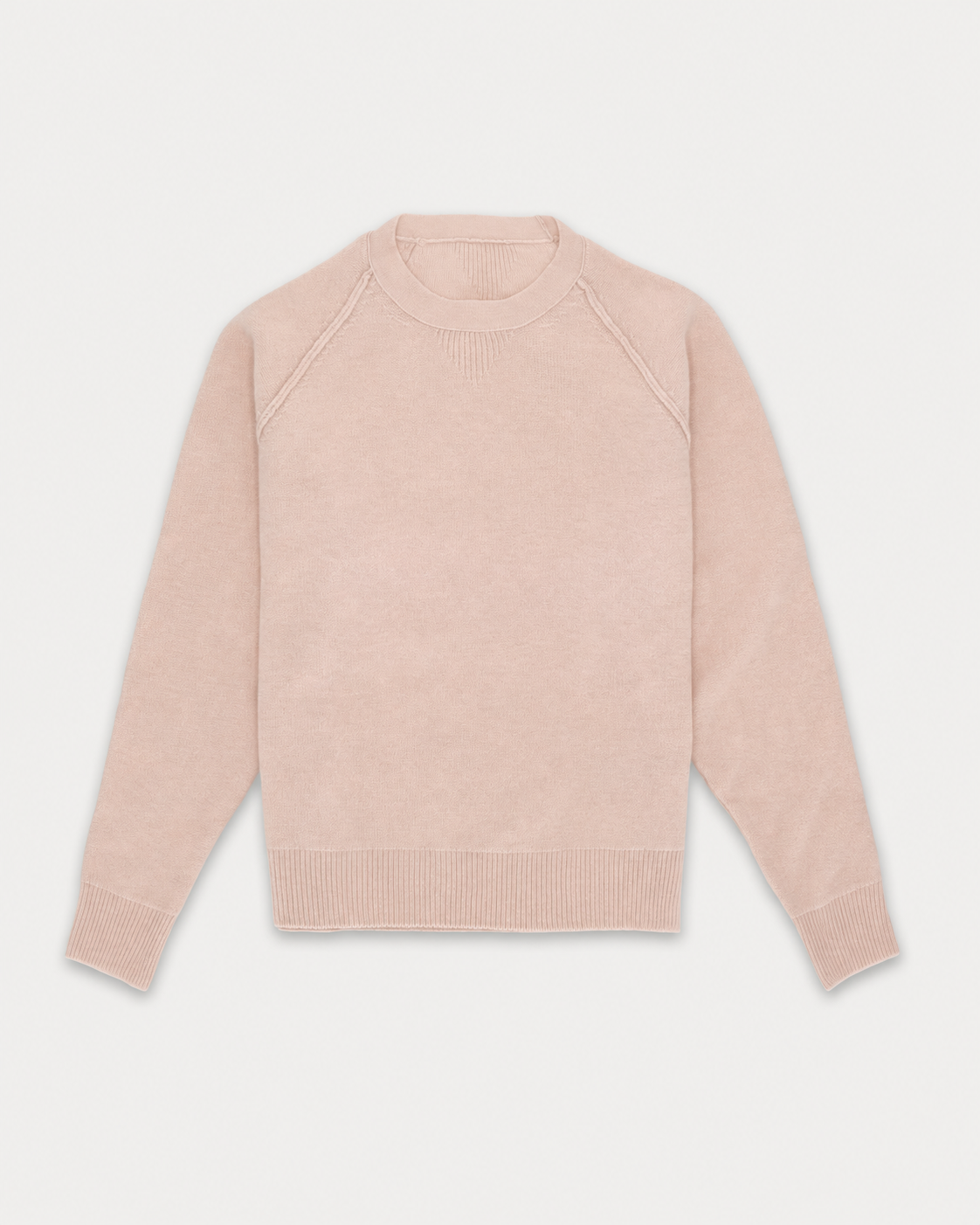 Harvard Maglia Girocollo In Lana con Maniche Raglan