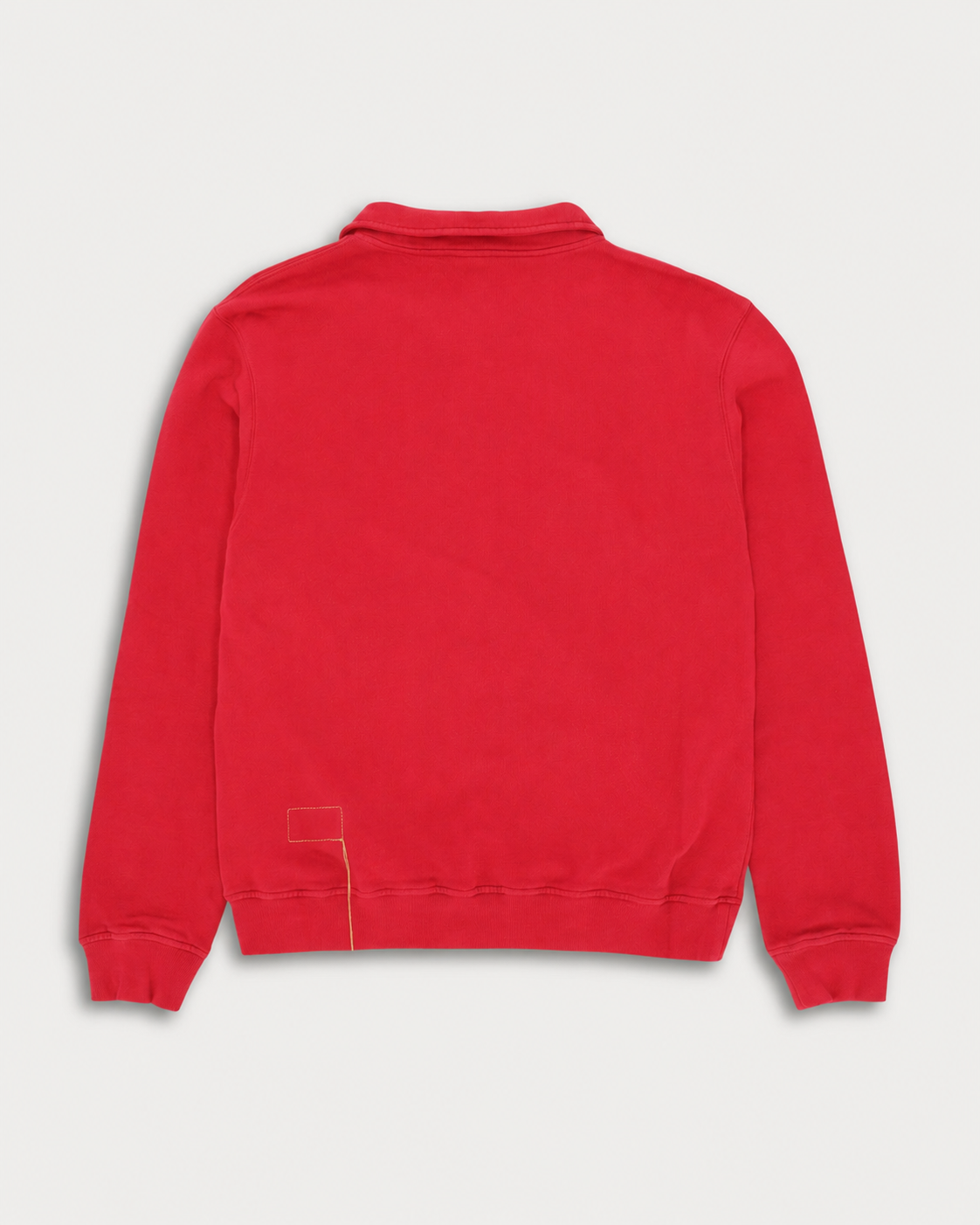 Yale Felpa In Cotone Felpato Con Colletto E Zip
