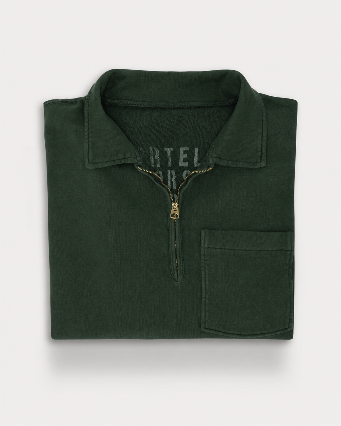 Yale Fleece Jersey with Collar and Zip