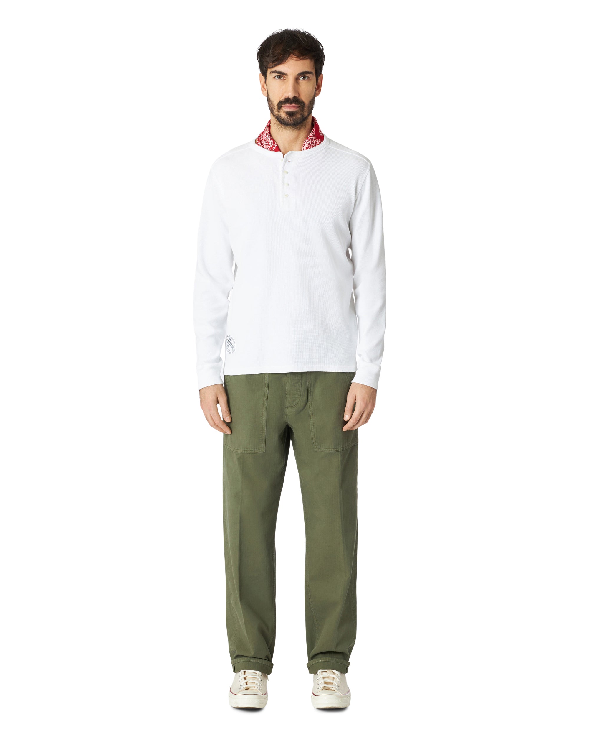Dakota65 T-shirt Henley Long Sleeves