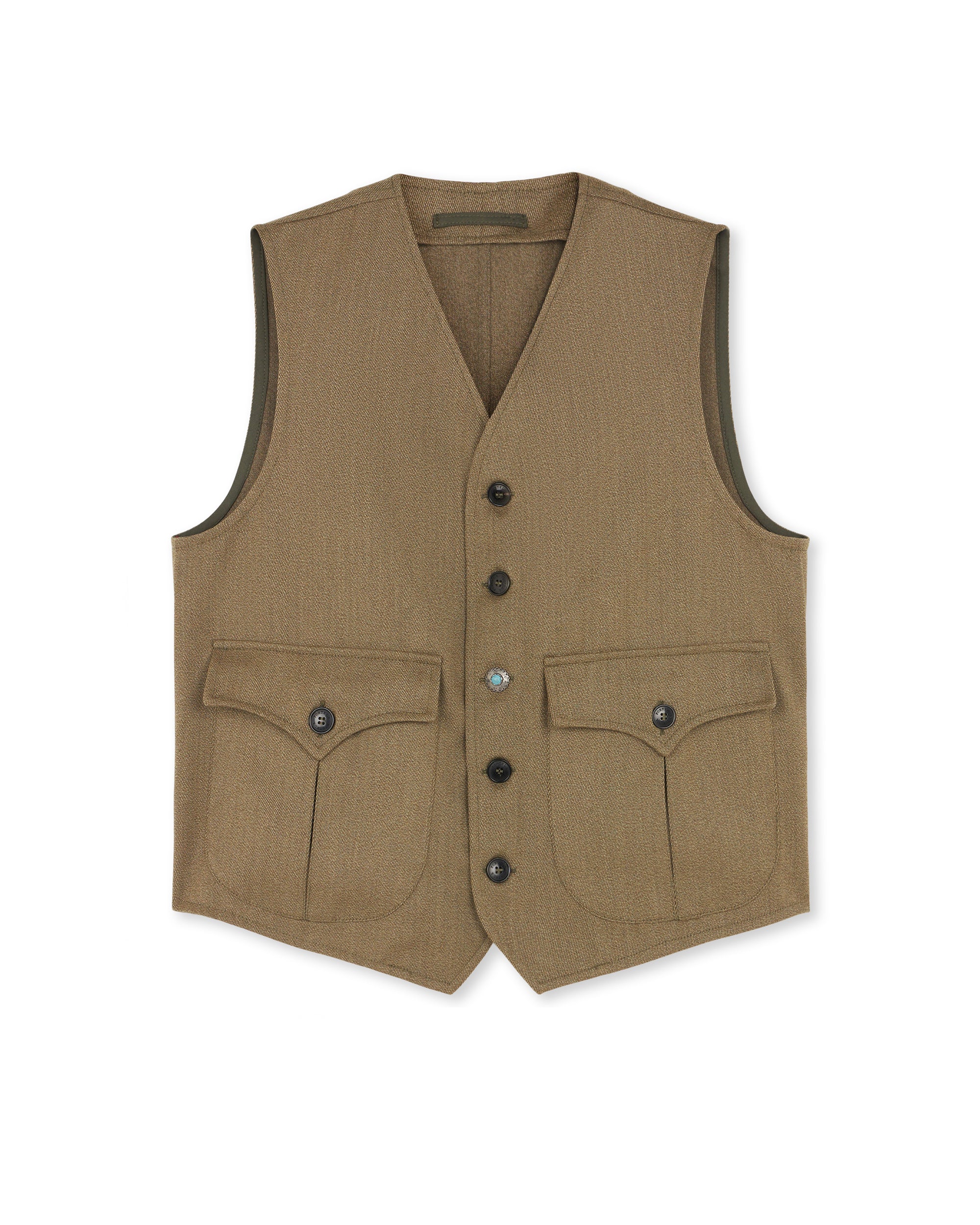 Donald Gilet in Twill di Cotone