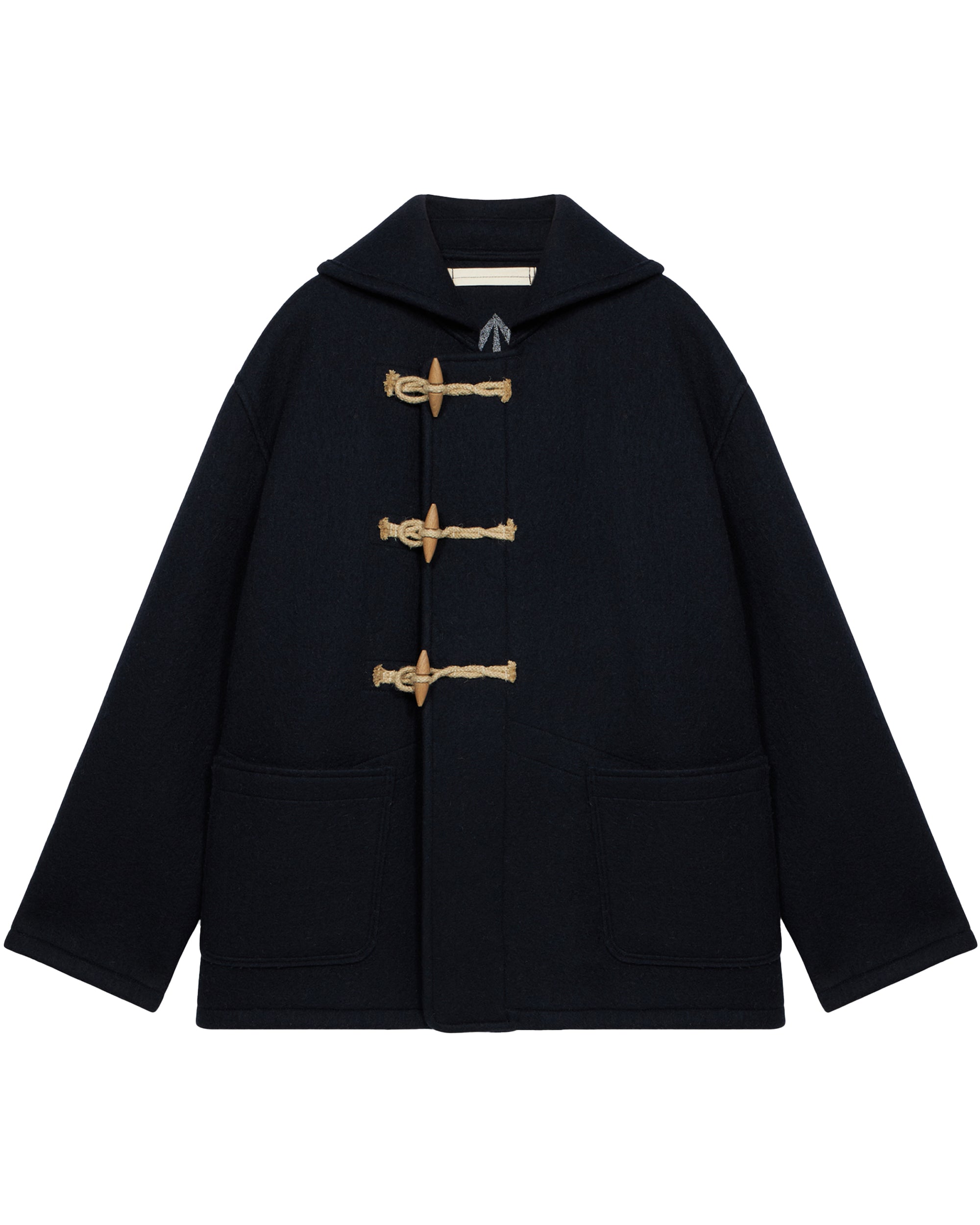 Duffle Giacca In Lana Vergine