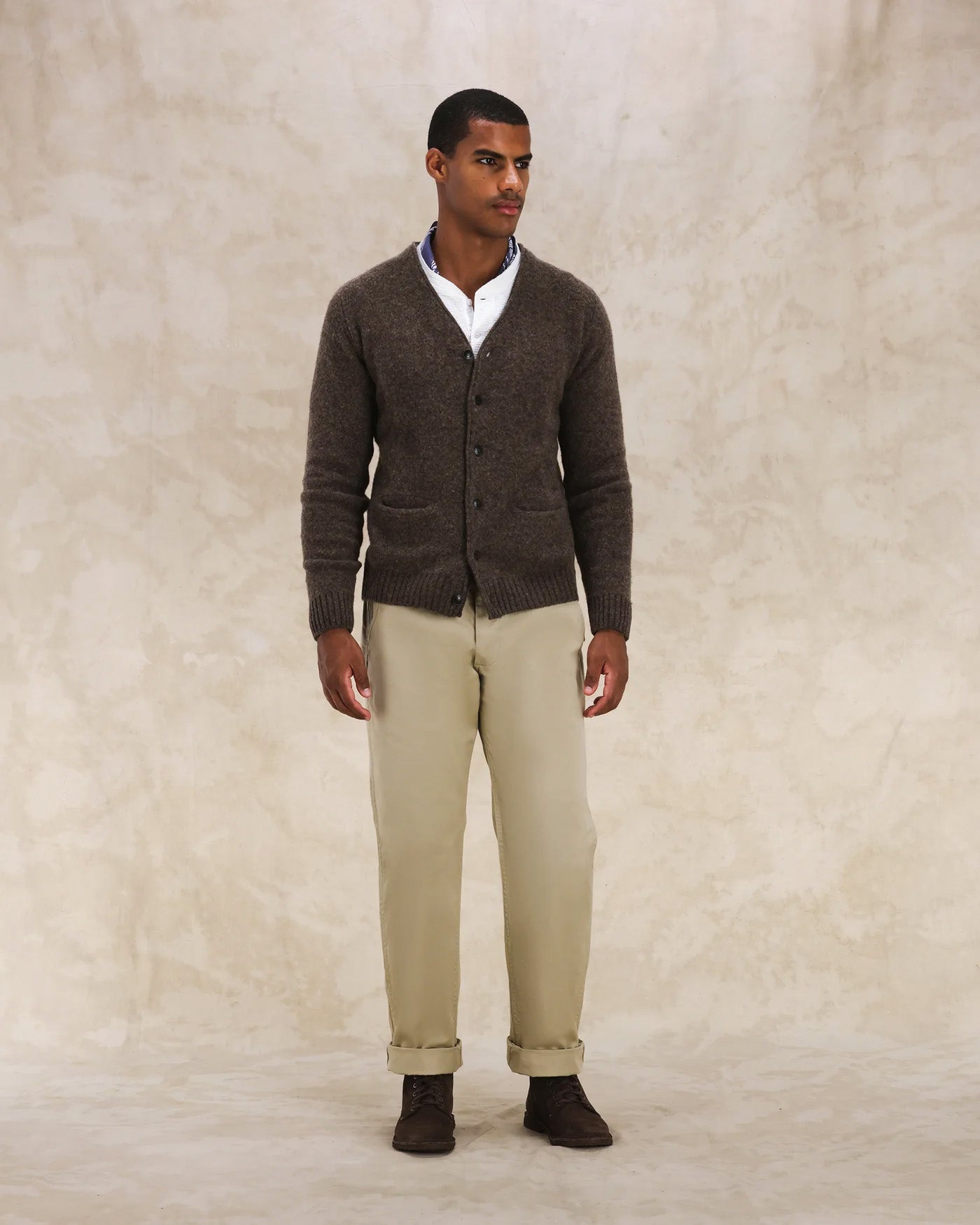 Edmund Merino Wool Cardigan