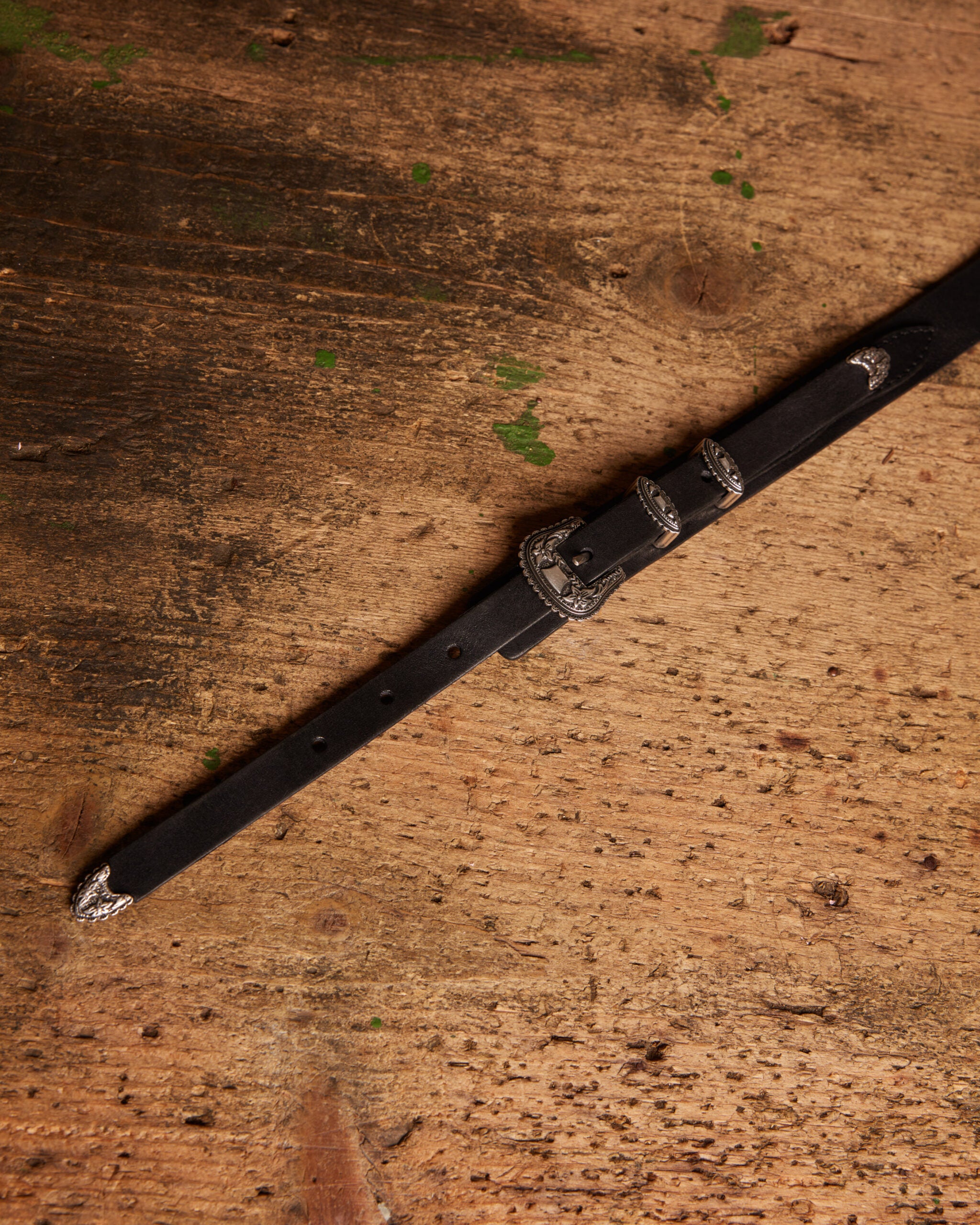 Tasia Cintura in Pelle Doppia Fibbia