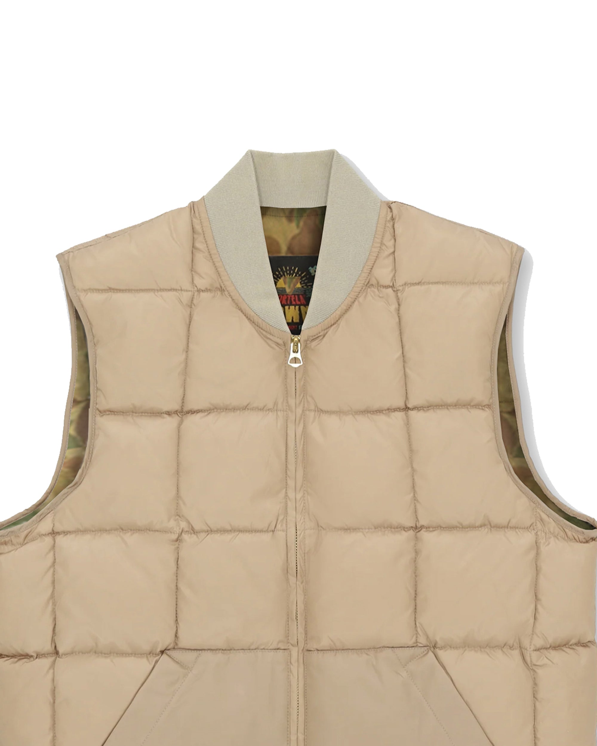 Vest2 Gilet Smanicato In Nylon Con Interno Camouflage
