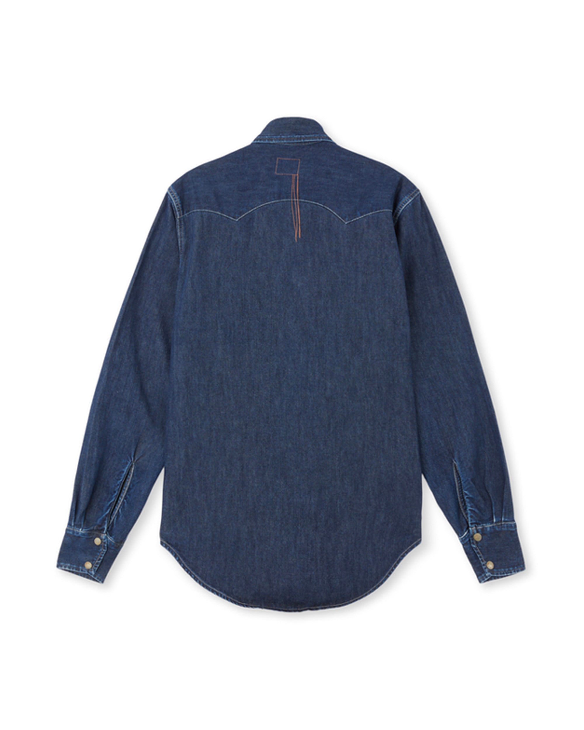 Elpaso Camicia Texana In Denim Stone Wash