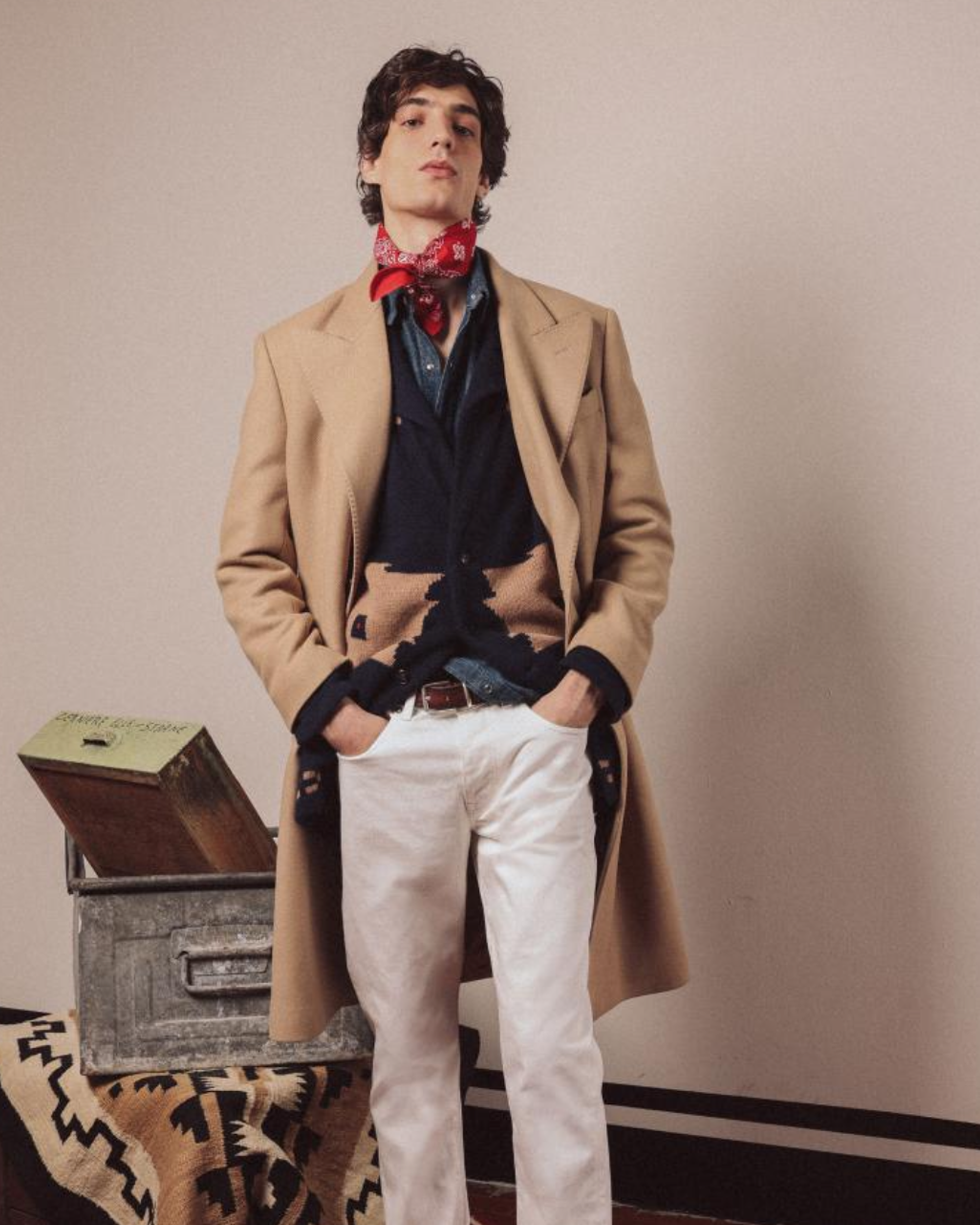 Ernesto Cappotto Doppiopetto in Lana