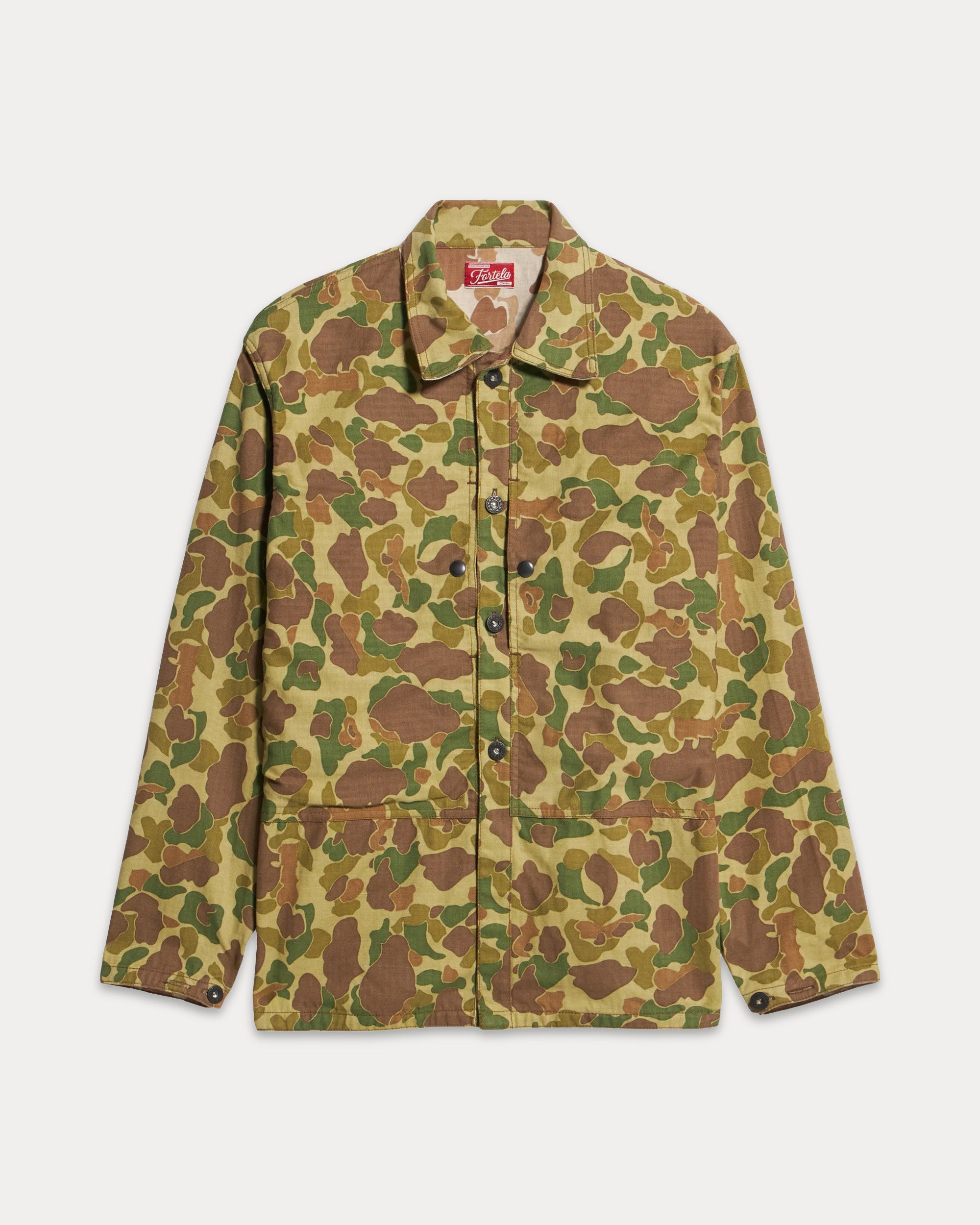 Frog Cotton Camouflage Overshirt