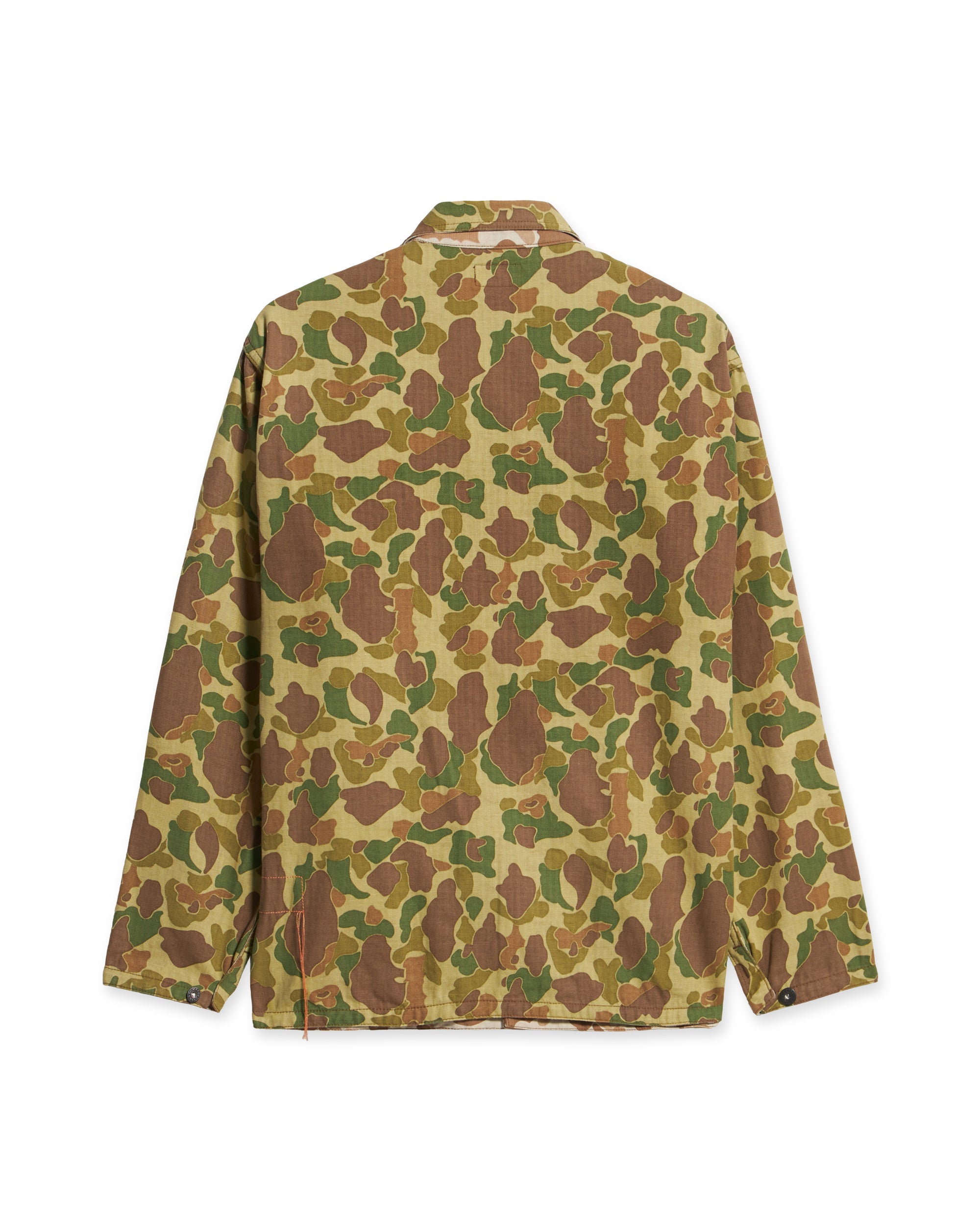 Frog Overshirt Camouflage In Cotone