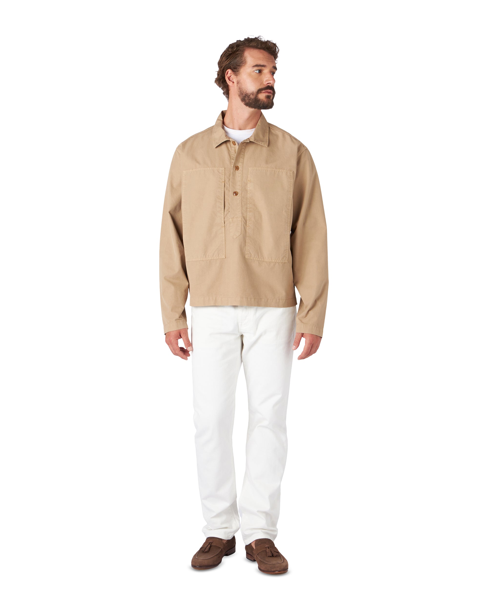 Fuego Overshirt In Cotone