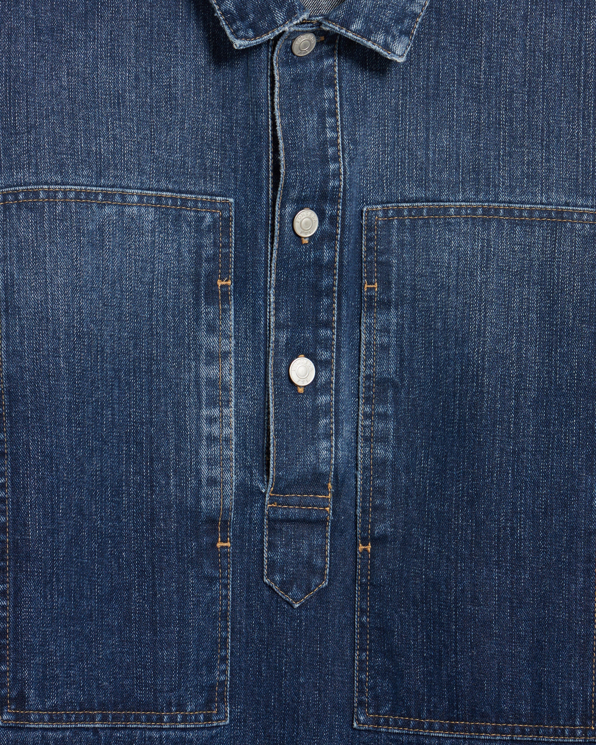 Fuego Overshirt In Denim Stone Wash