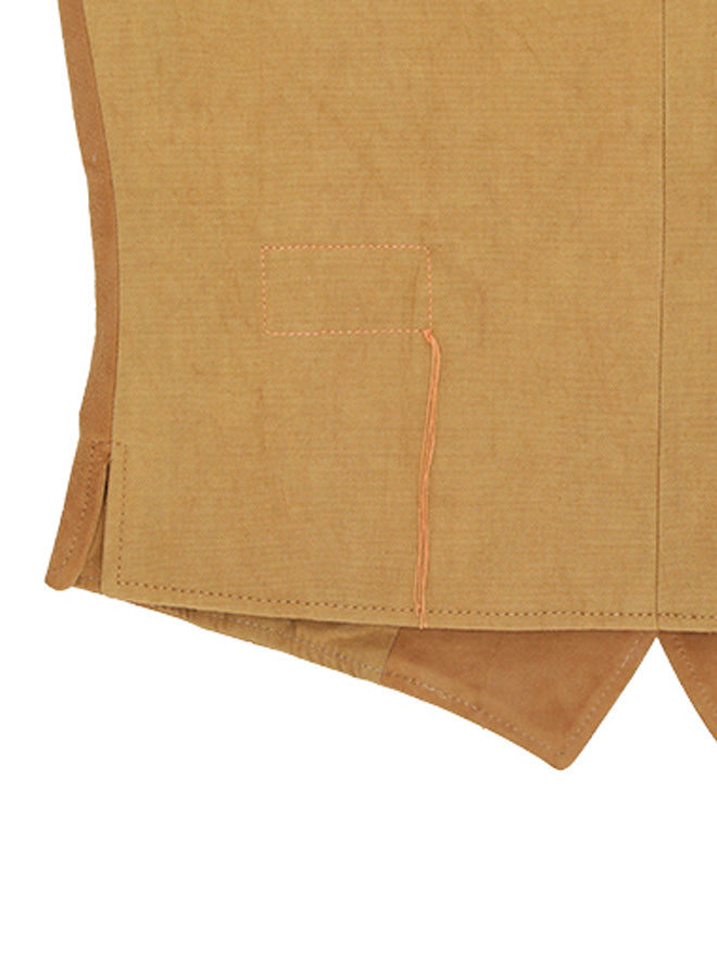 Denise Gilet In Pelle Scamosciata