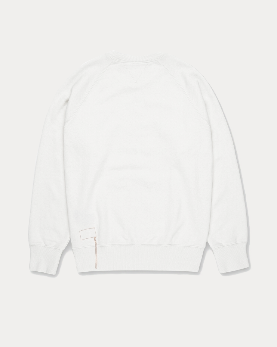 Harvard Felpa Girocollo in Jersey Felpato con taglio Raglan