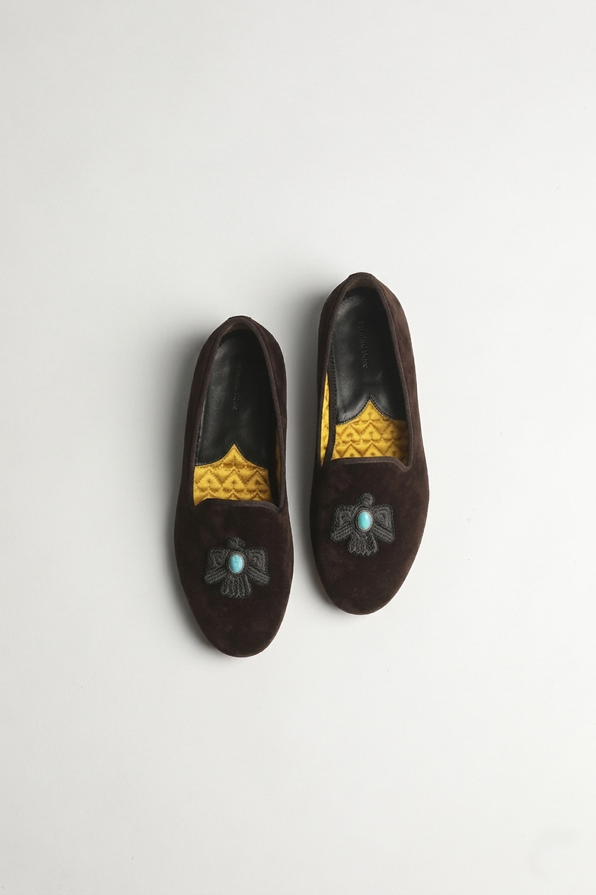 Smokedbone "Broadway Thunderbird" Suede Loafer