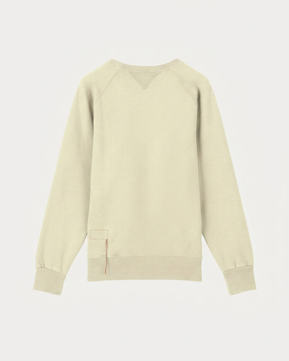 Harvard Felpa Girocollo in Jersey Felpato con taglio Raglan