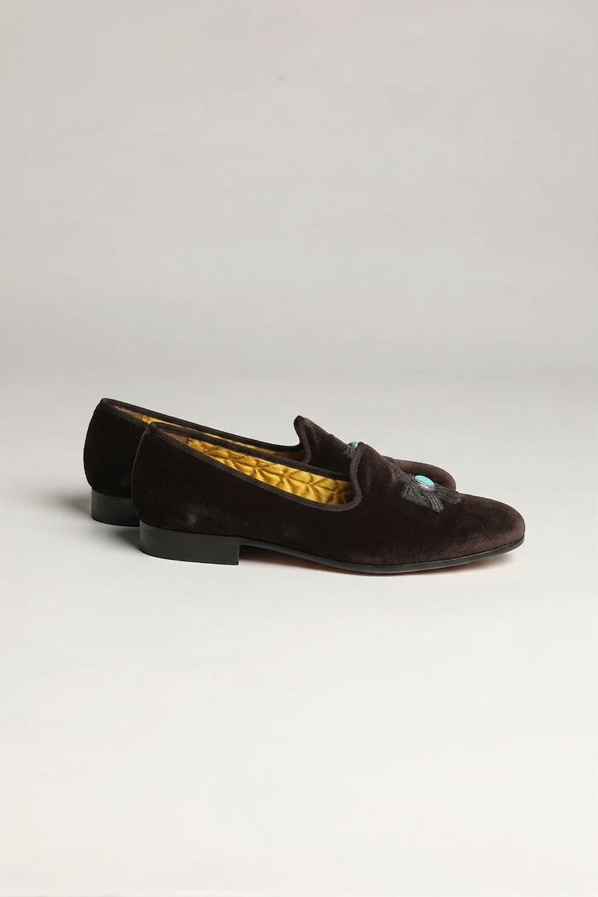Smokedbone "Broadway Thunderbird" Suede Loafer