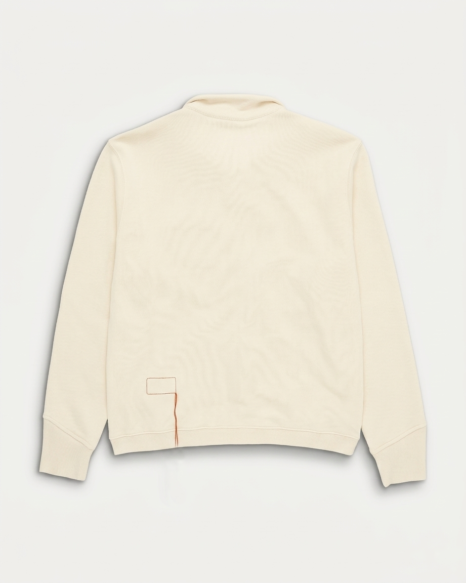 Princeton Brushed Jersey Sweatshirt With Zipper