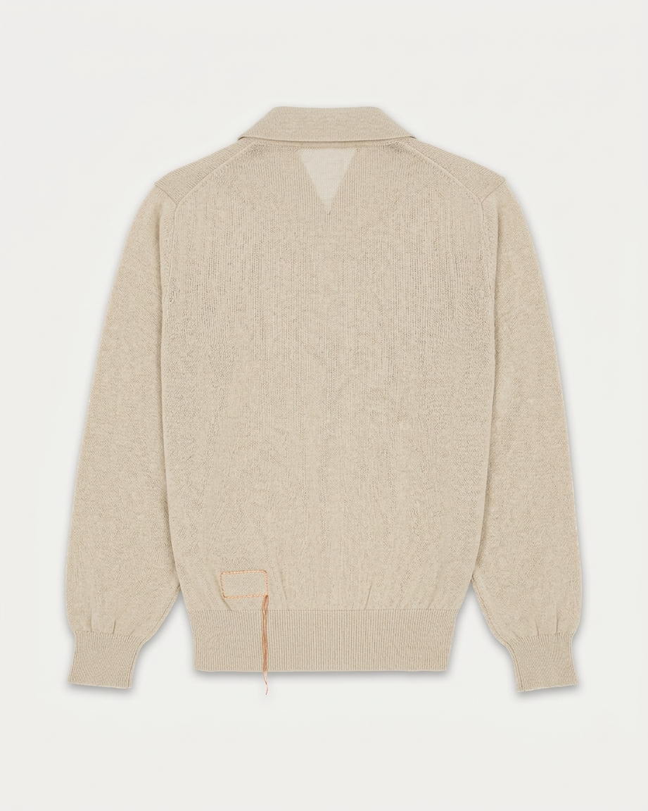 Bennet Long Sleeve Cotton Polo