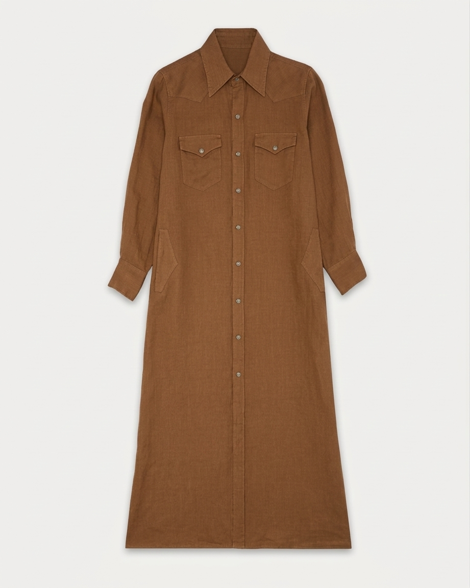 Arley Linen Shirt Dress