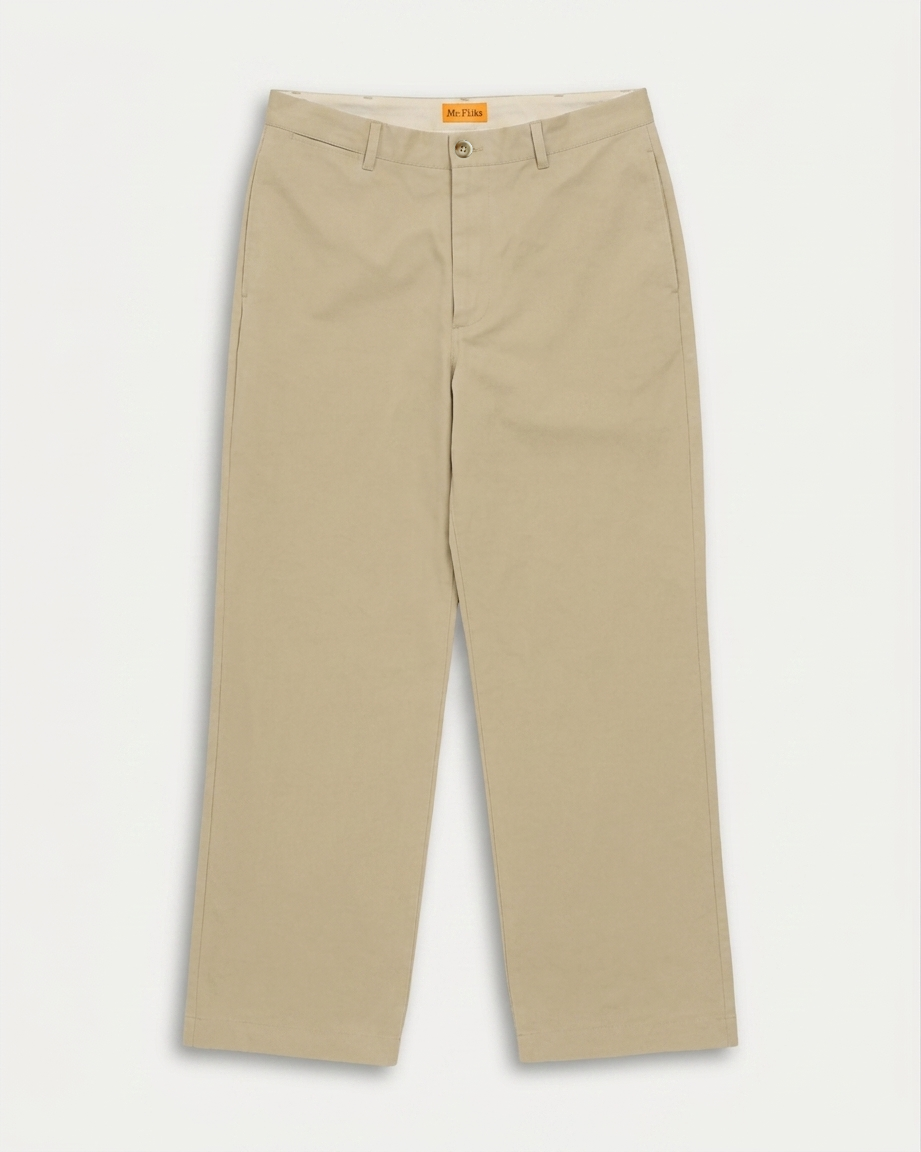 Greg Twill Pants with Pleats