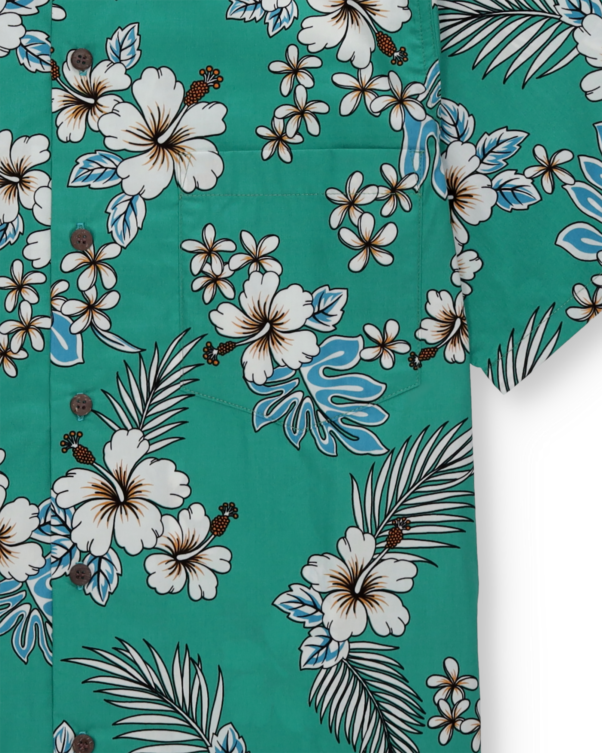 Haole Cotton Printed Short Sleeve Shirt