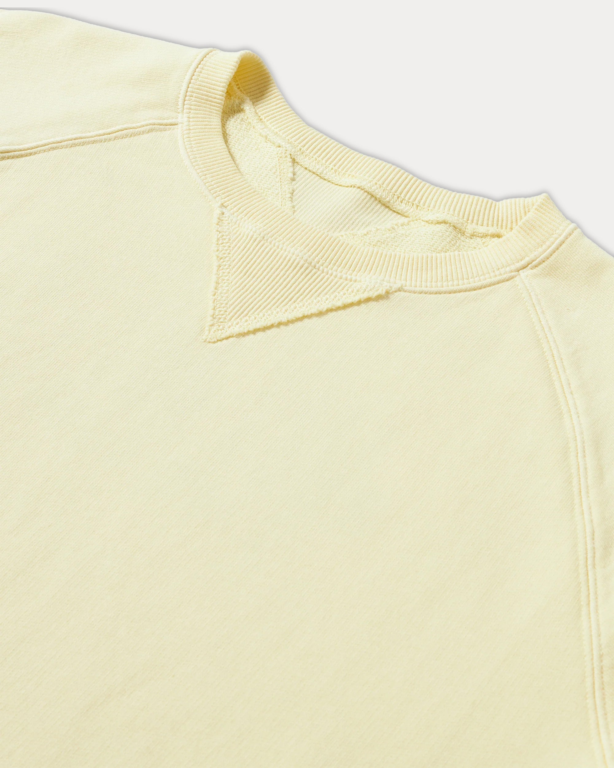 Harvard Felpa Girocollo in Jersey Garzato con taglio Raglan