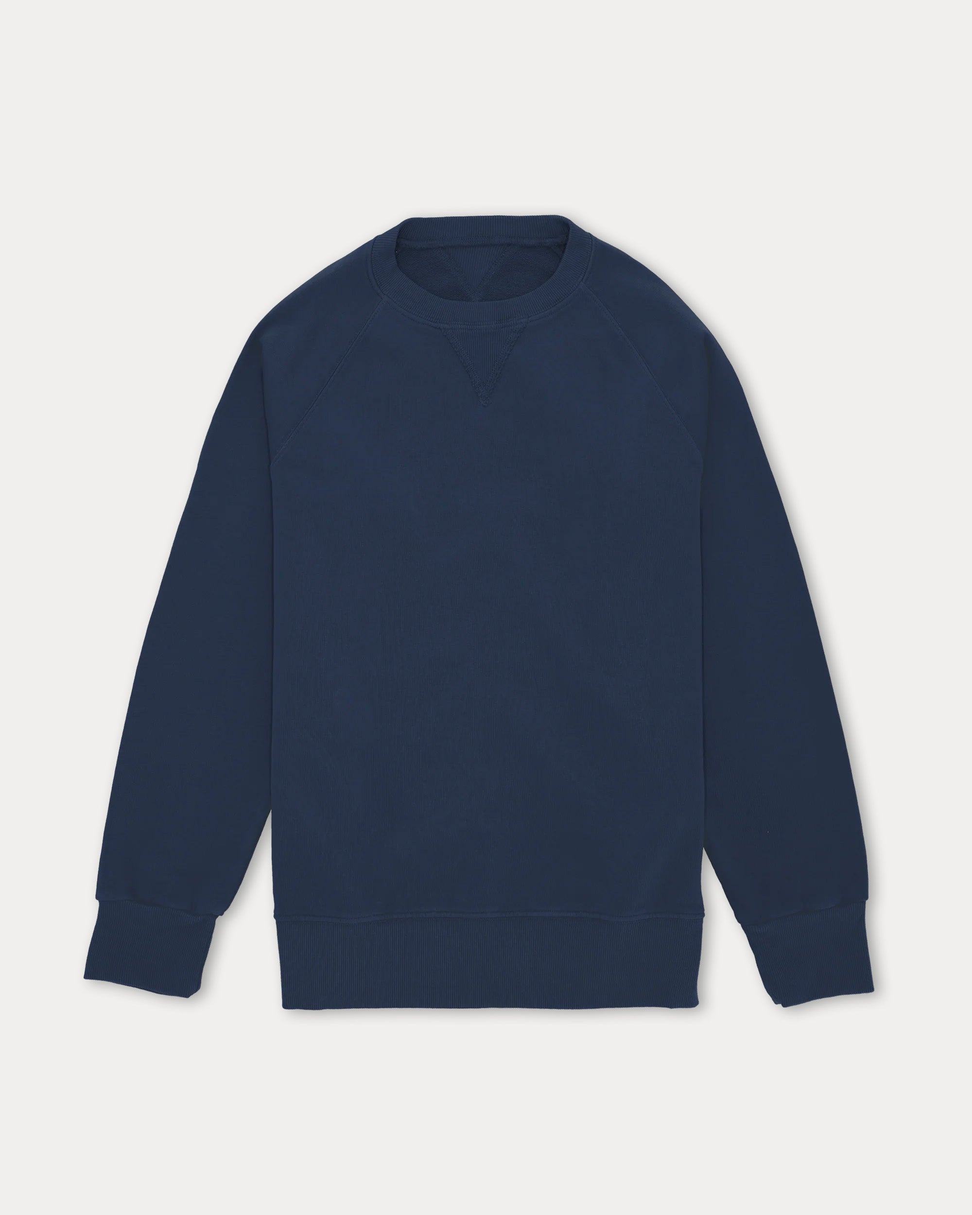 Harvard Felpa Girocollo in Jersey Garzato con taglio Raglan