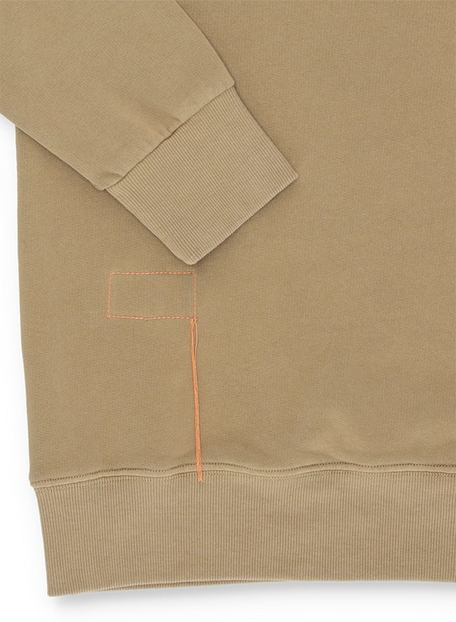 Harvard Felpa Girocollo in Jersey Garzato con taglio Raglan