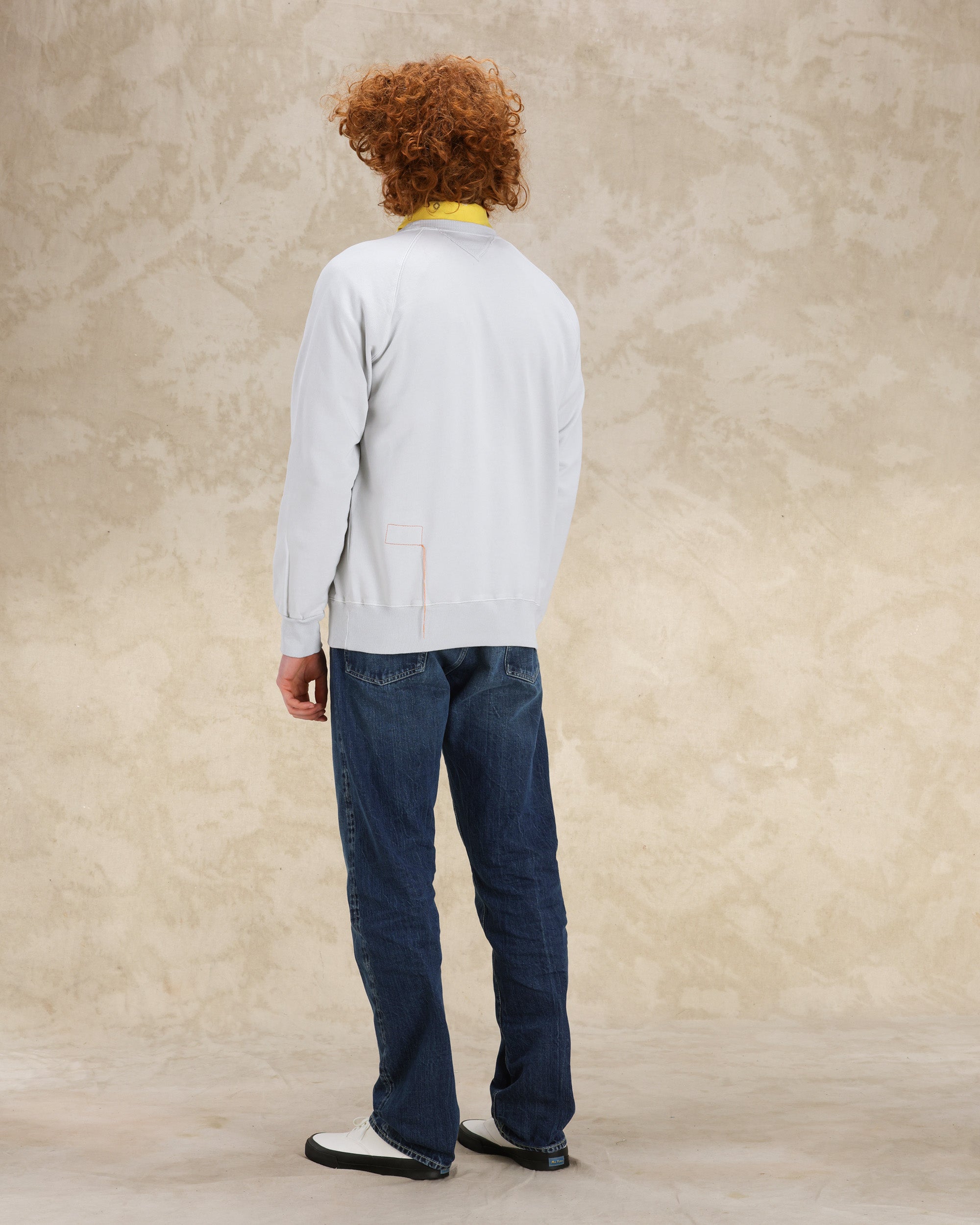 Harvard Felpa Girocollo in Jersey Garzato con taglio Raglan