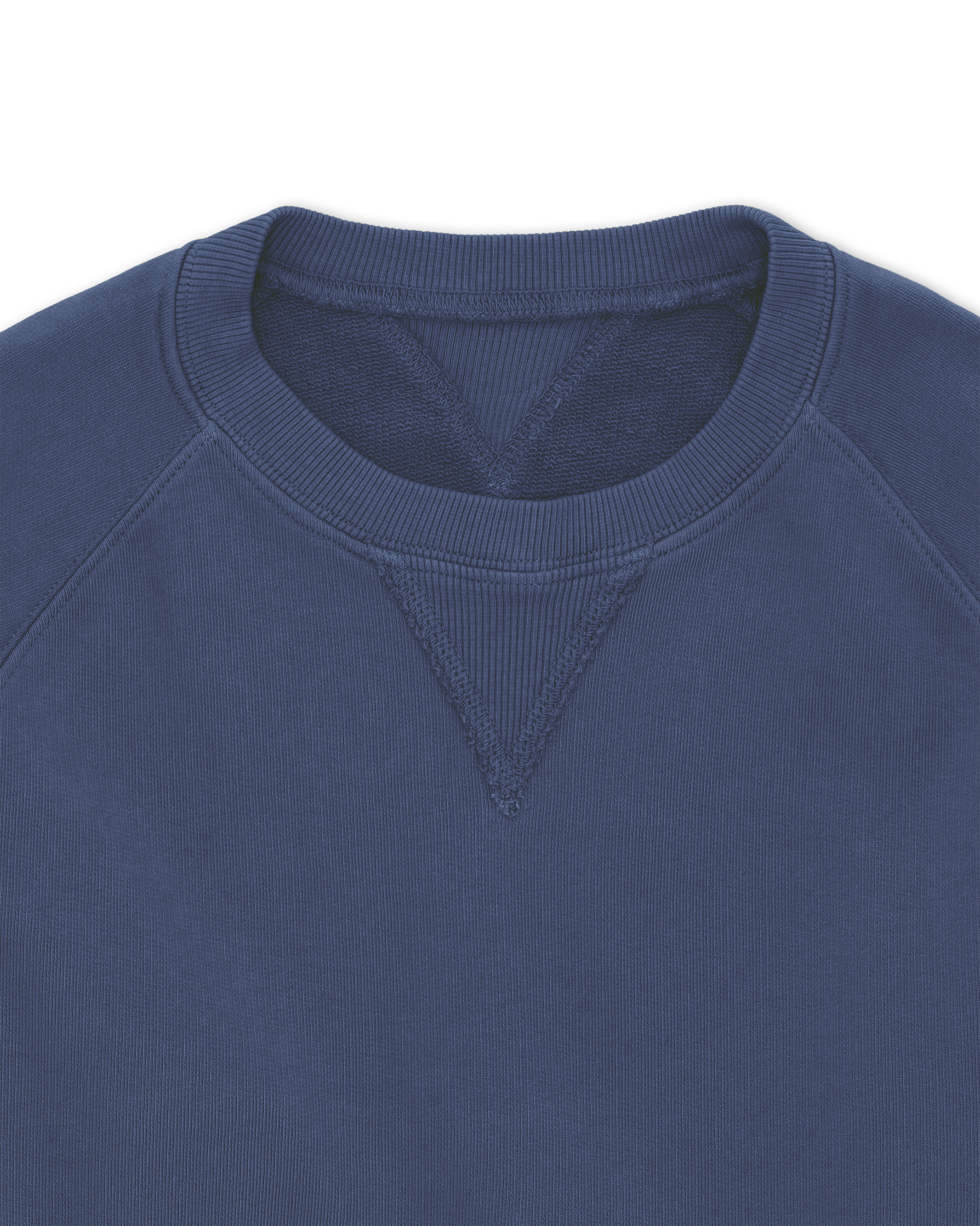 Harvard Felpa Girocollo in Jersey Garzato con taglio Raglan