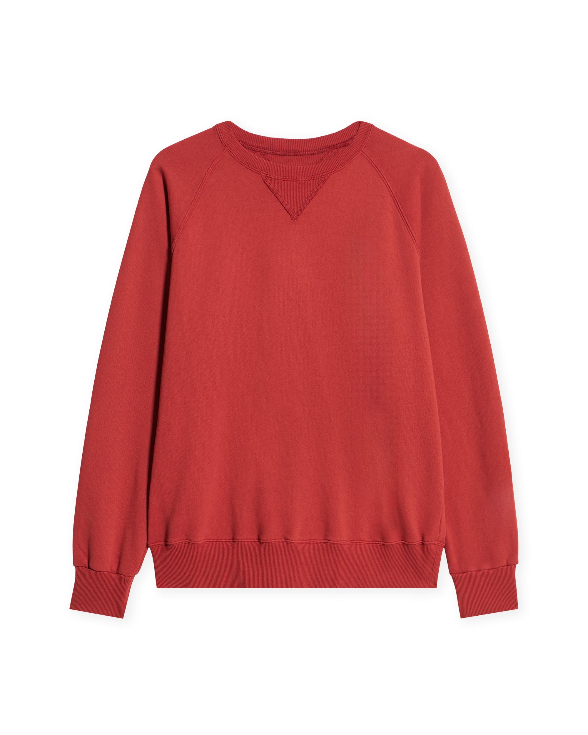 Harvard Felpa Girocollo in Jersey Garzato con taglio Raglan